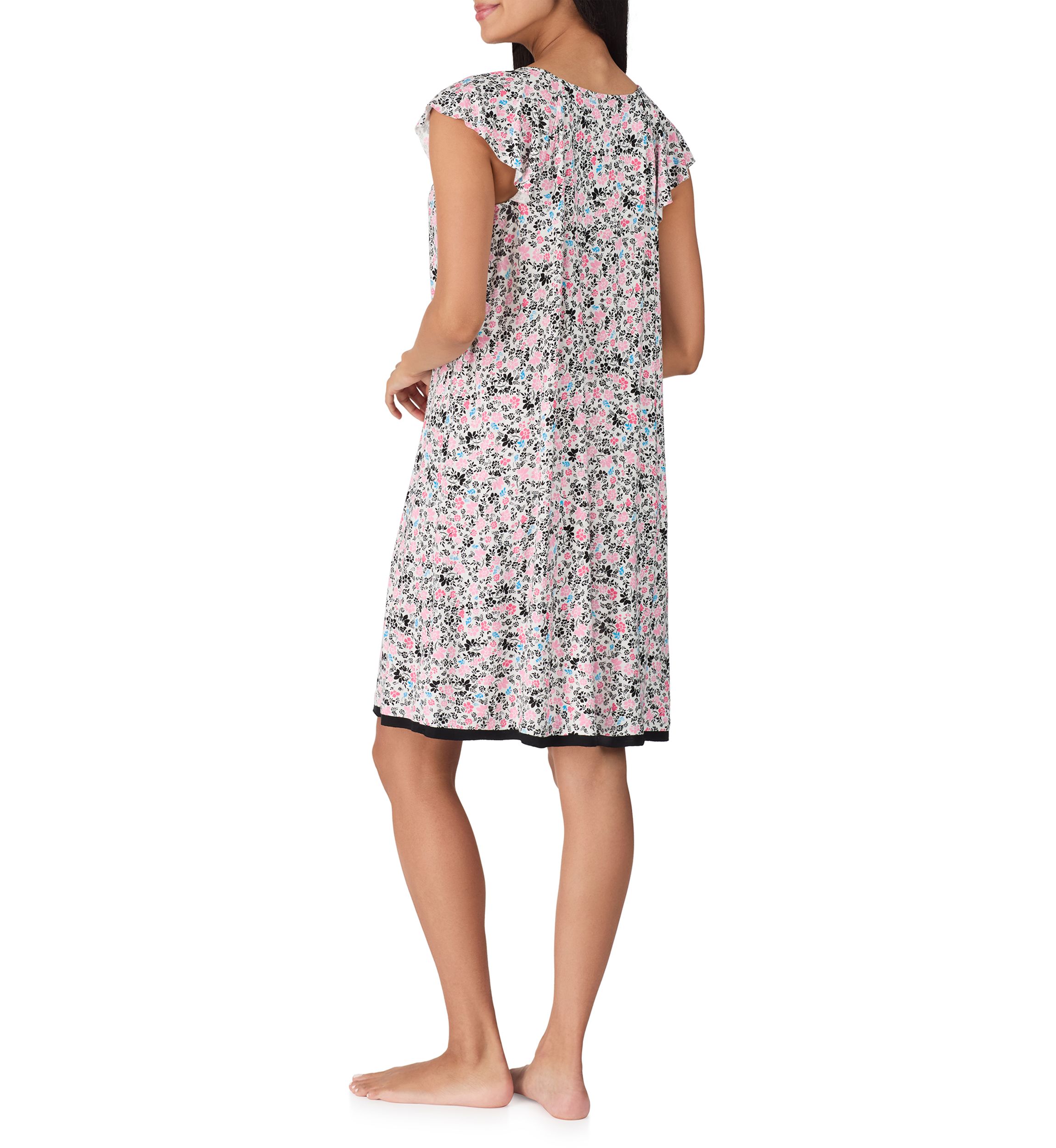 Short Sleeve Printed Chemise