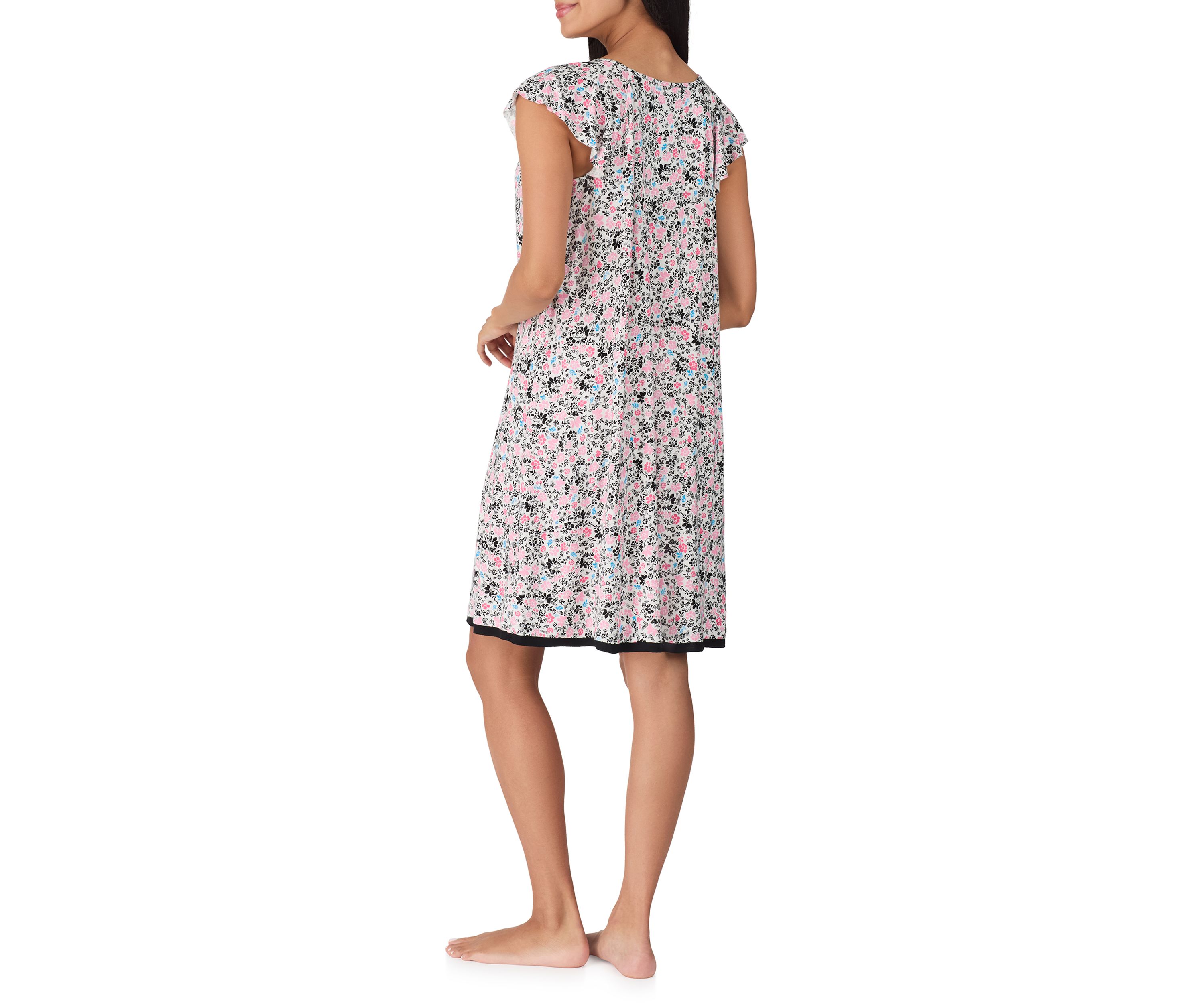 Short Sleeve Printed Chemise