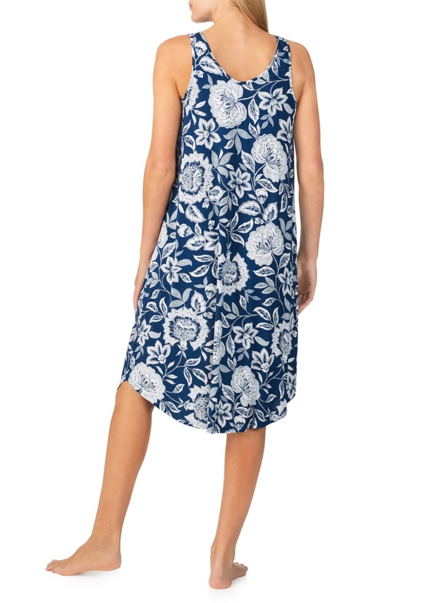 Printed Midi Nightgown