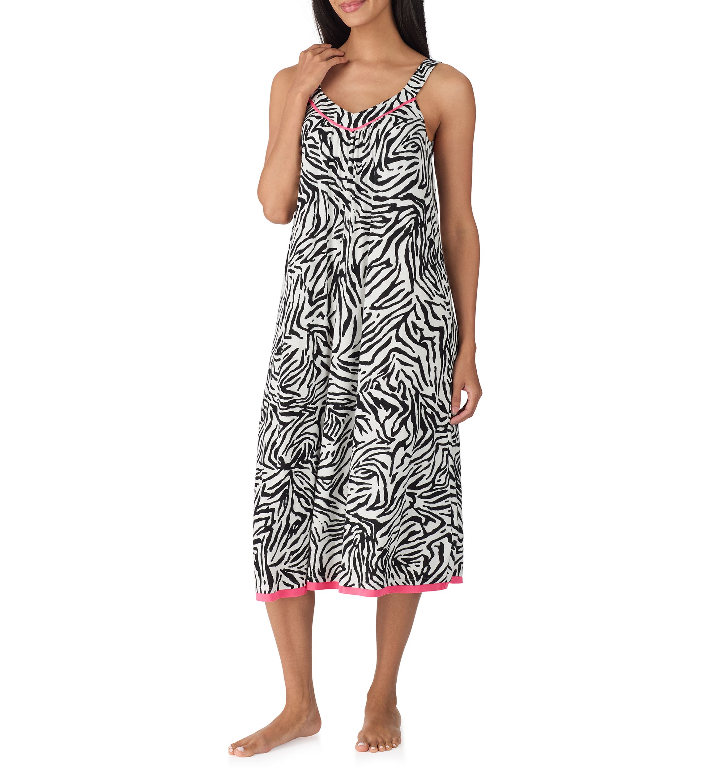 Sleeveless Midi Nightgown