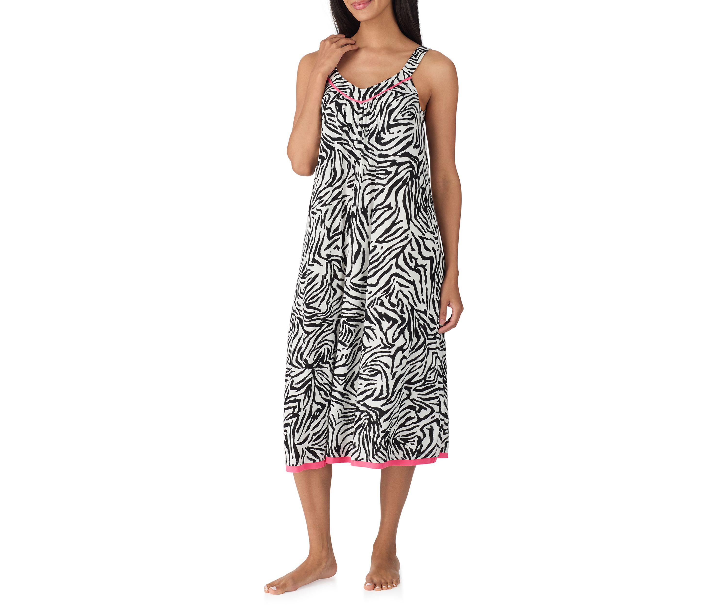 Sleeveless Midi Nightgown