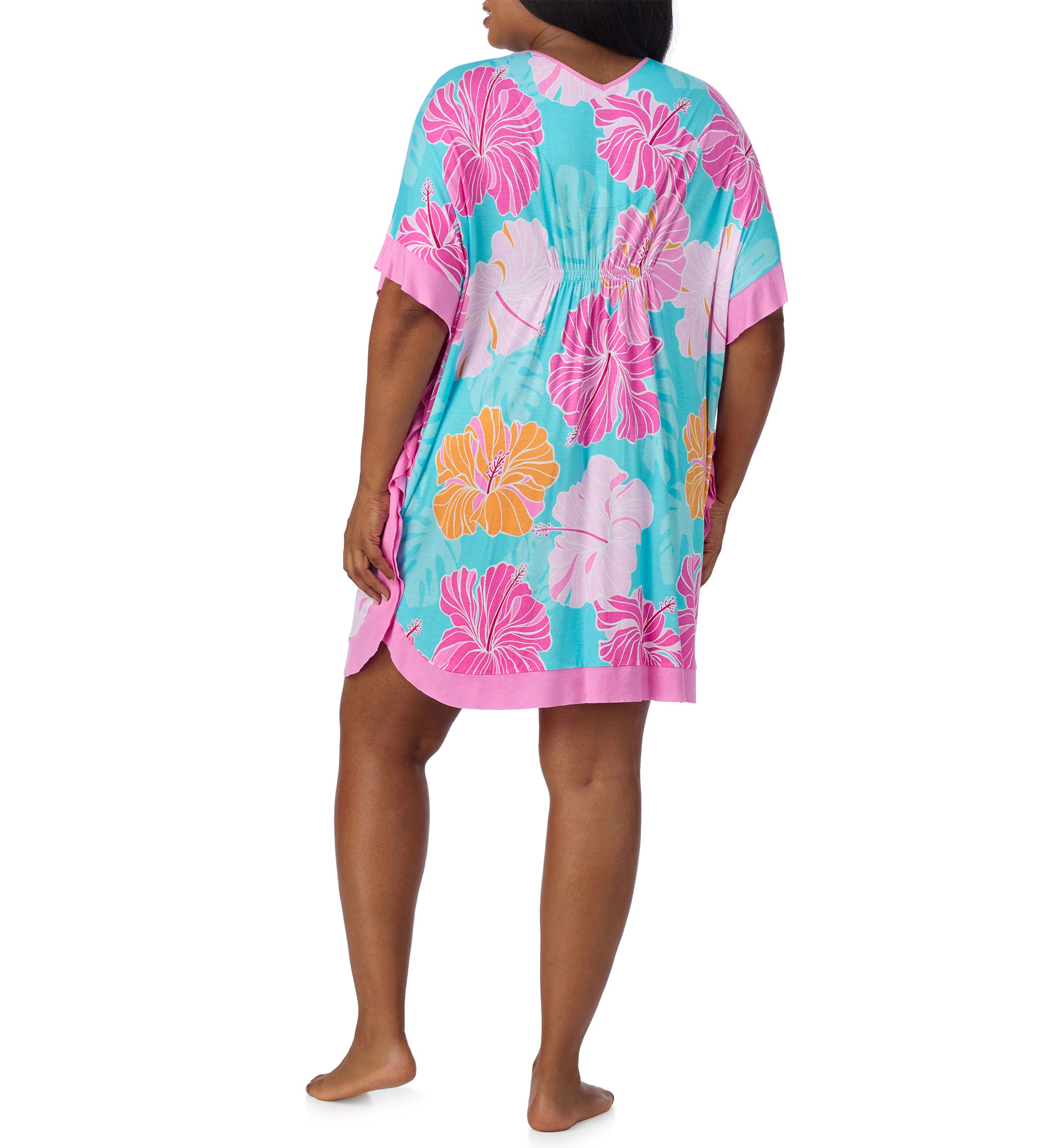 Plus Size Short Caftan Nightgown