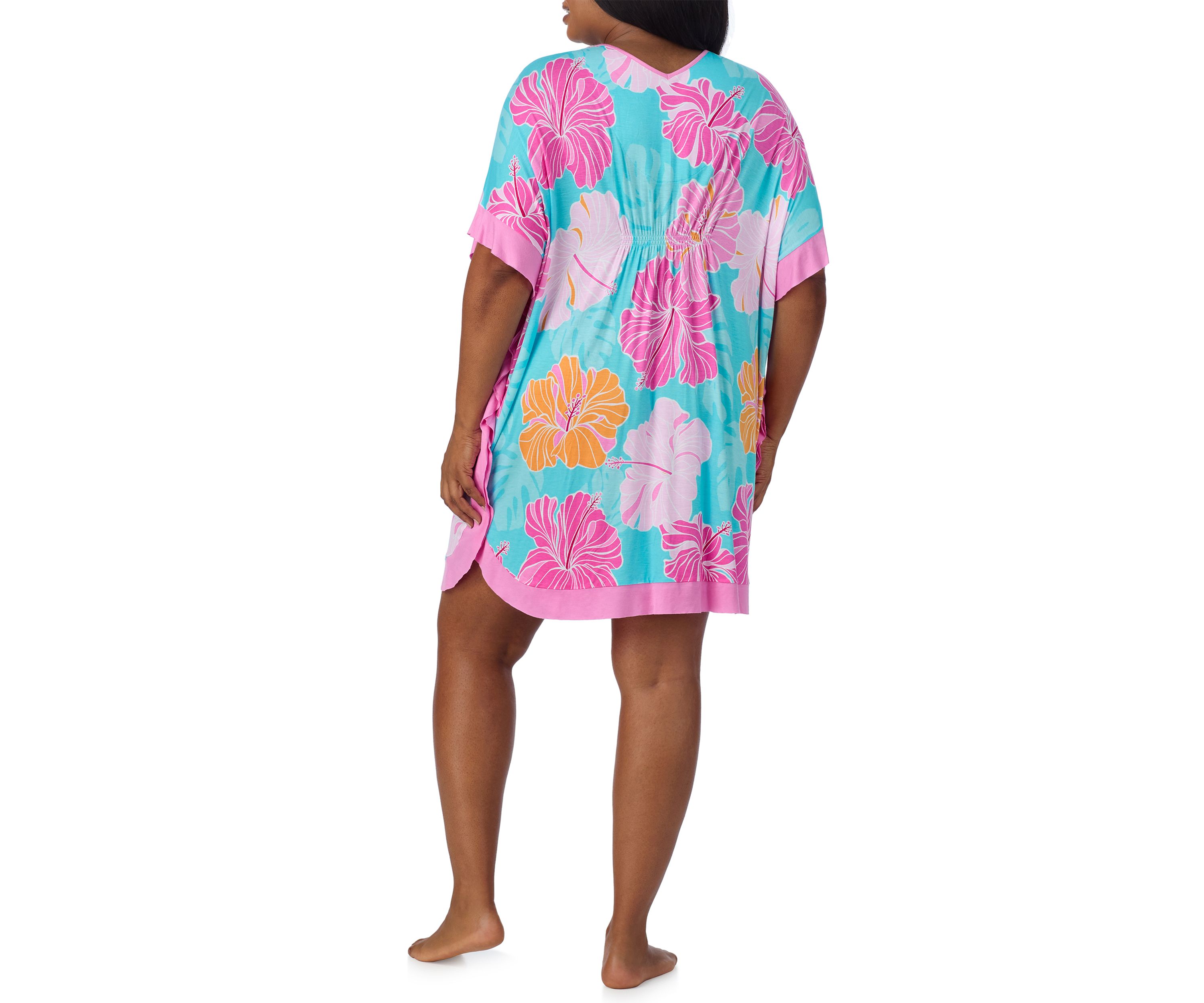 Plus Size Short Caftan Nightgown