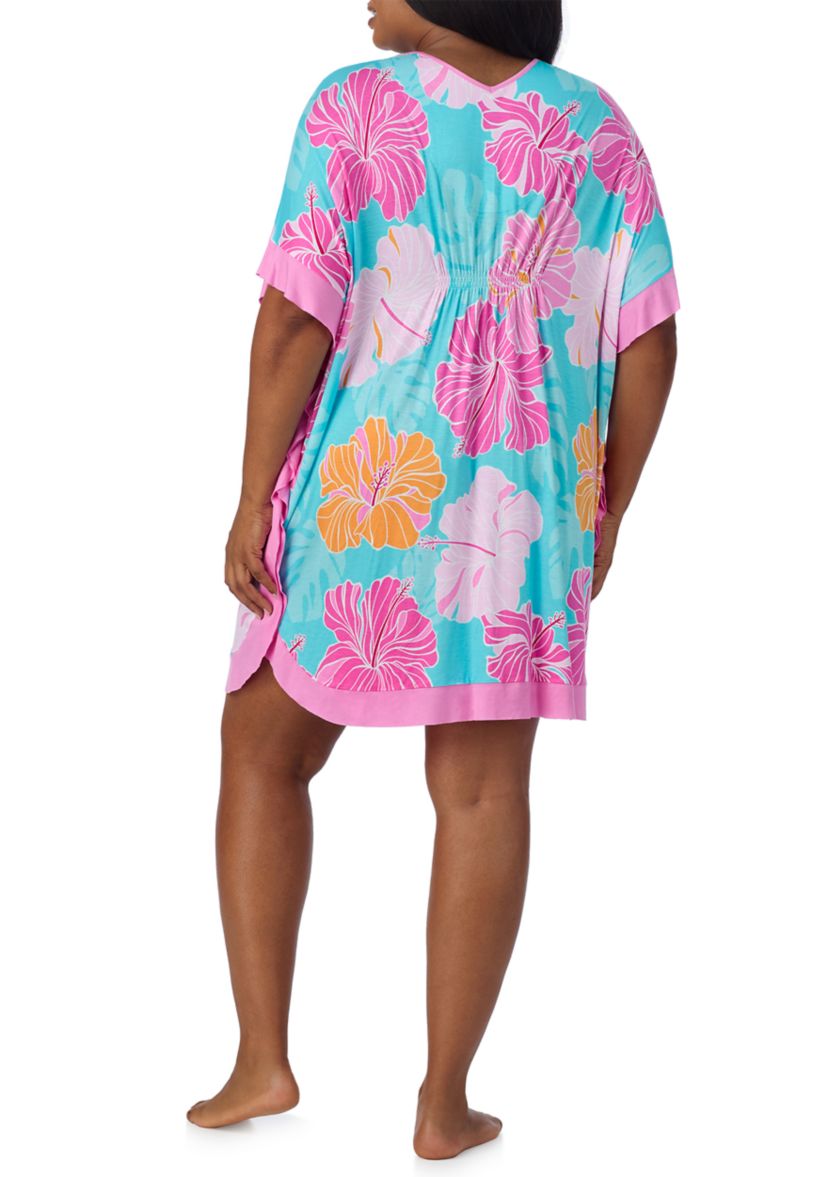 Plus Size Short Caftan Nightgown