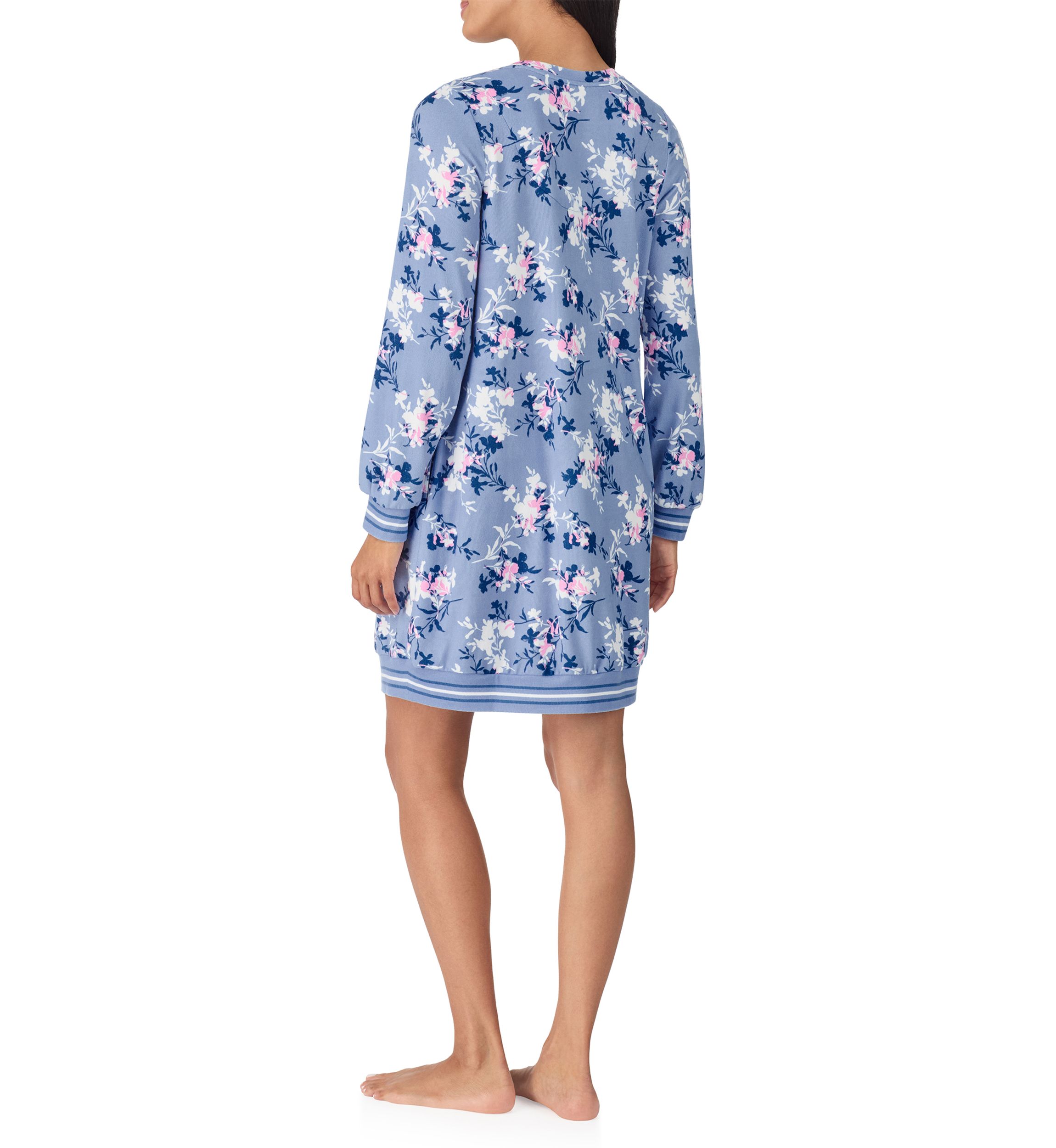 Long Sleeve Printed Sleep Shirt