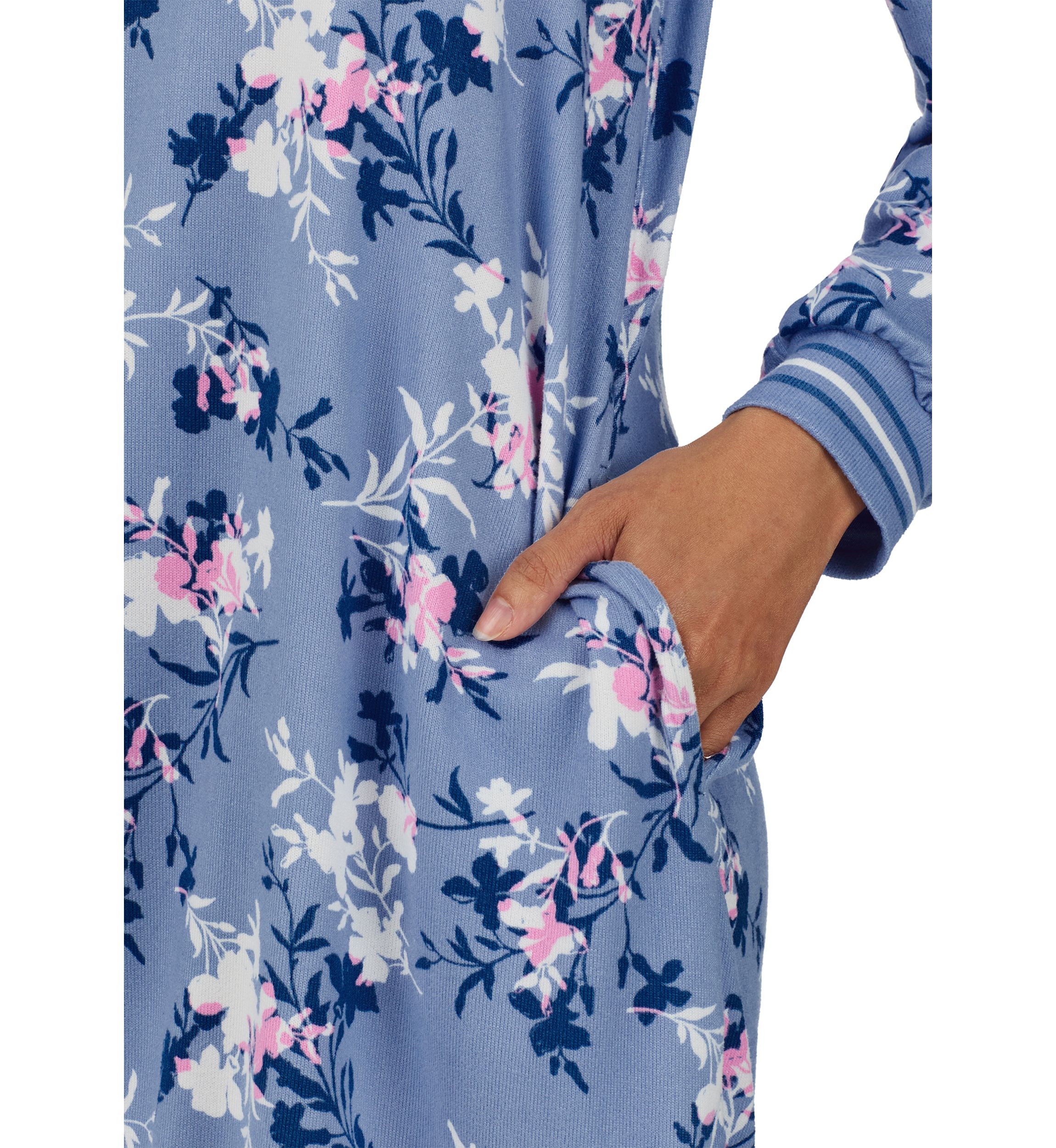 Long Sleeve Printed Sleep Shirt