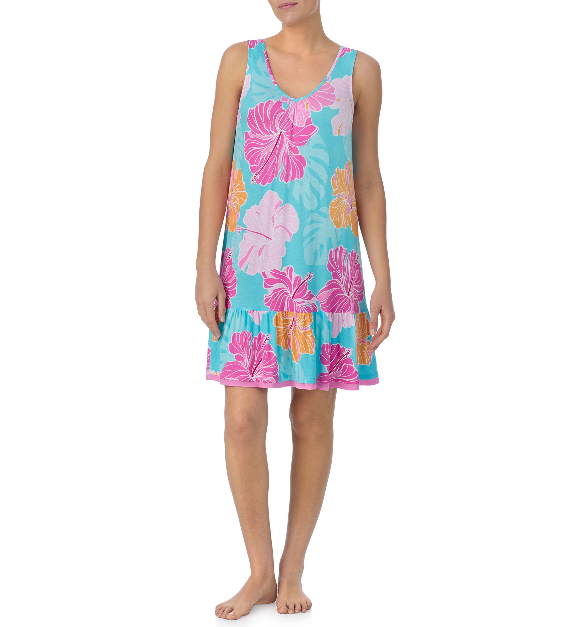 Sleeveless Chemise Nightgown