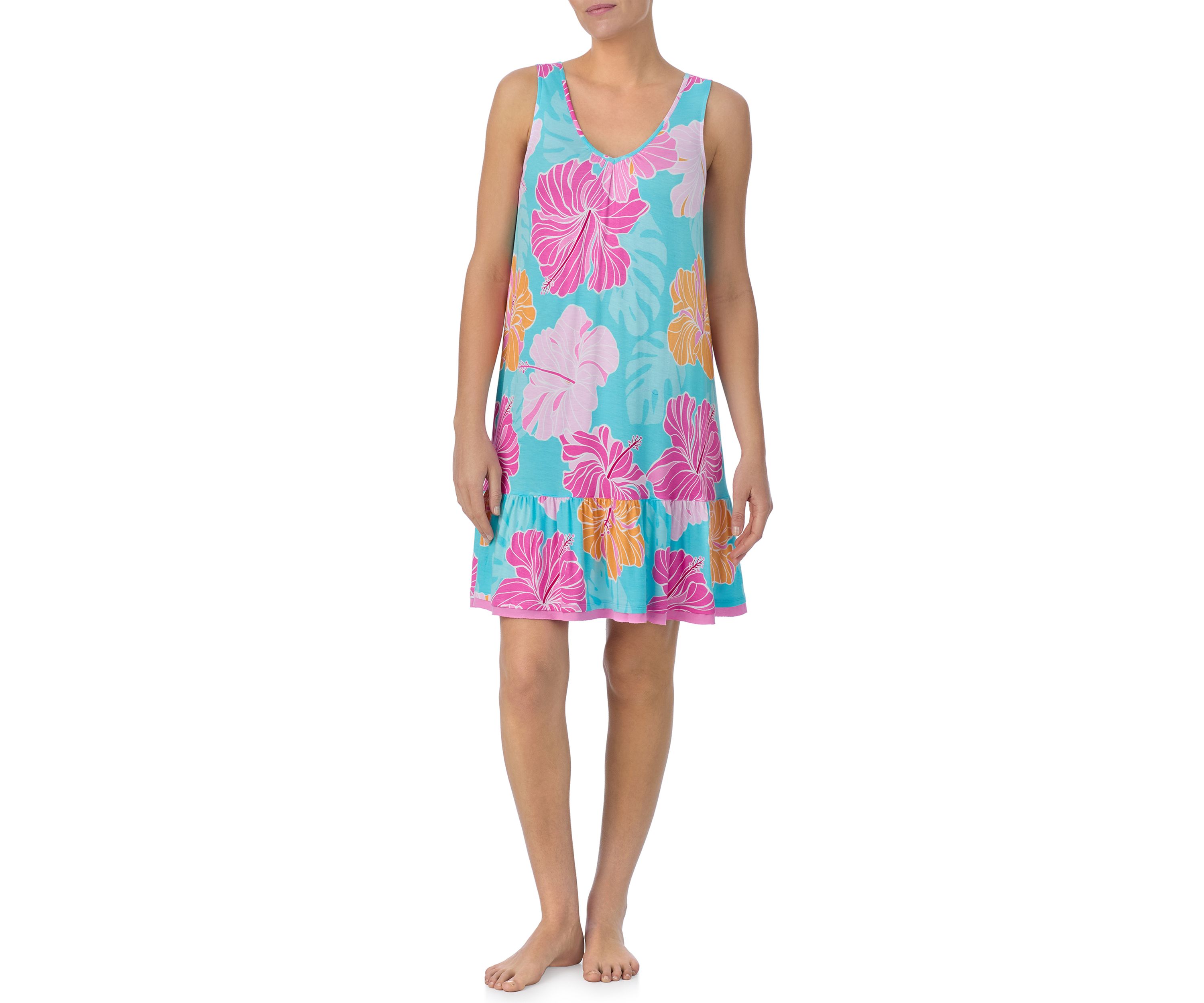 Sleeveless Chemise Nightgown