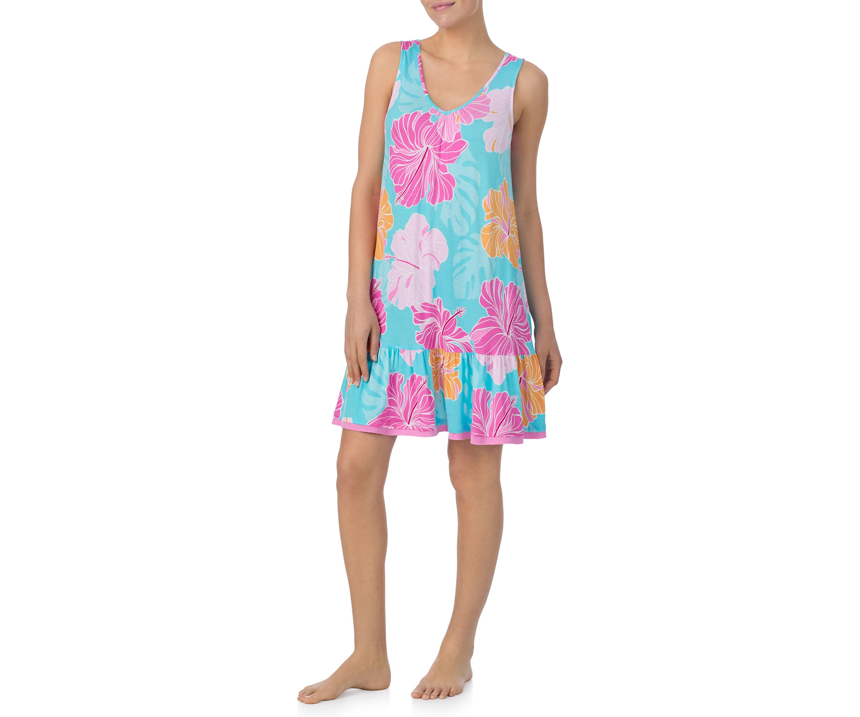 Sleeveless Chemise Nightgown
