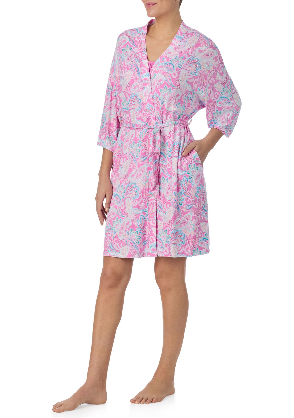 Chemise and Robe Set