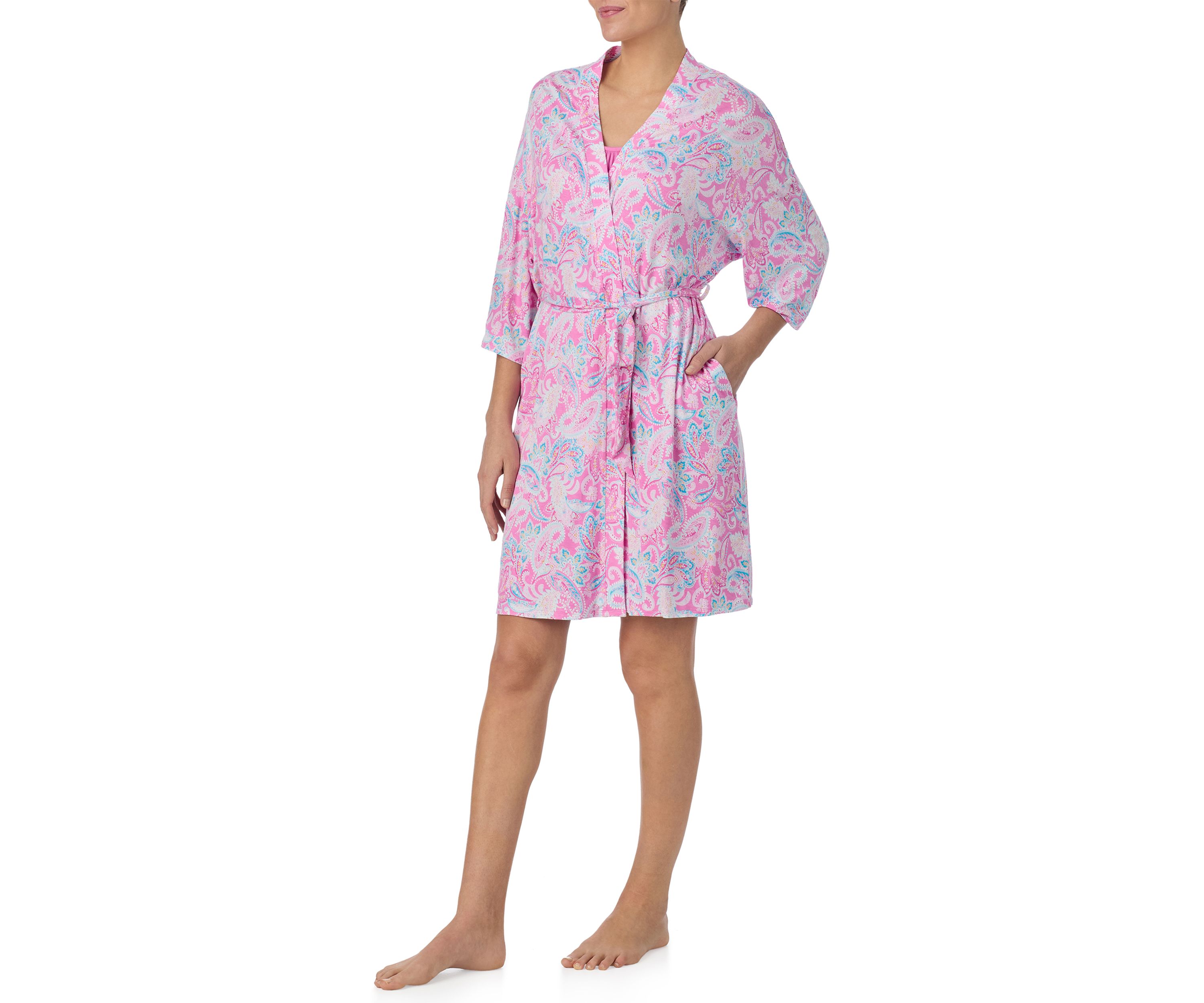 Chemise and Robe Set