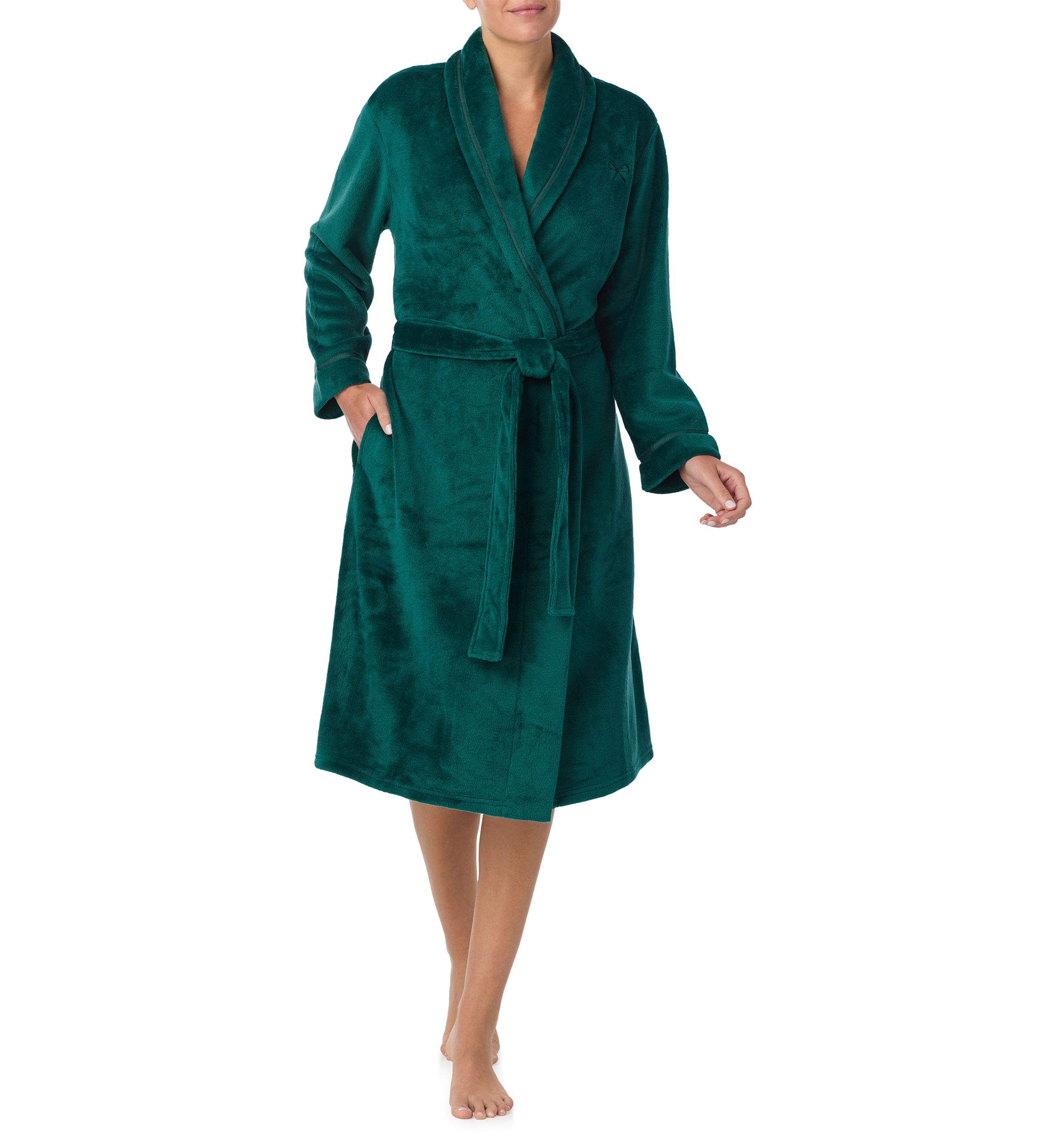 Womens Long Shawl Robe 
