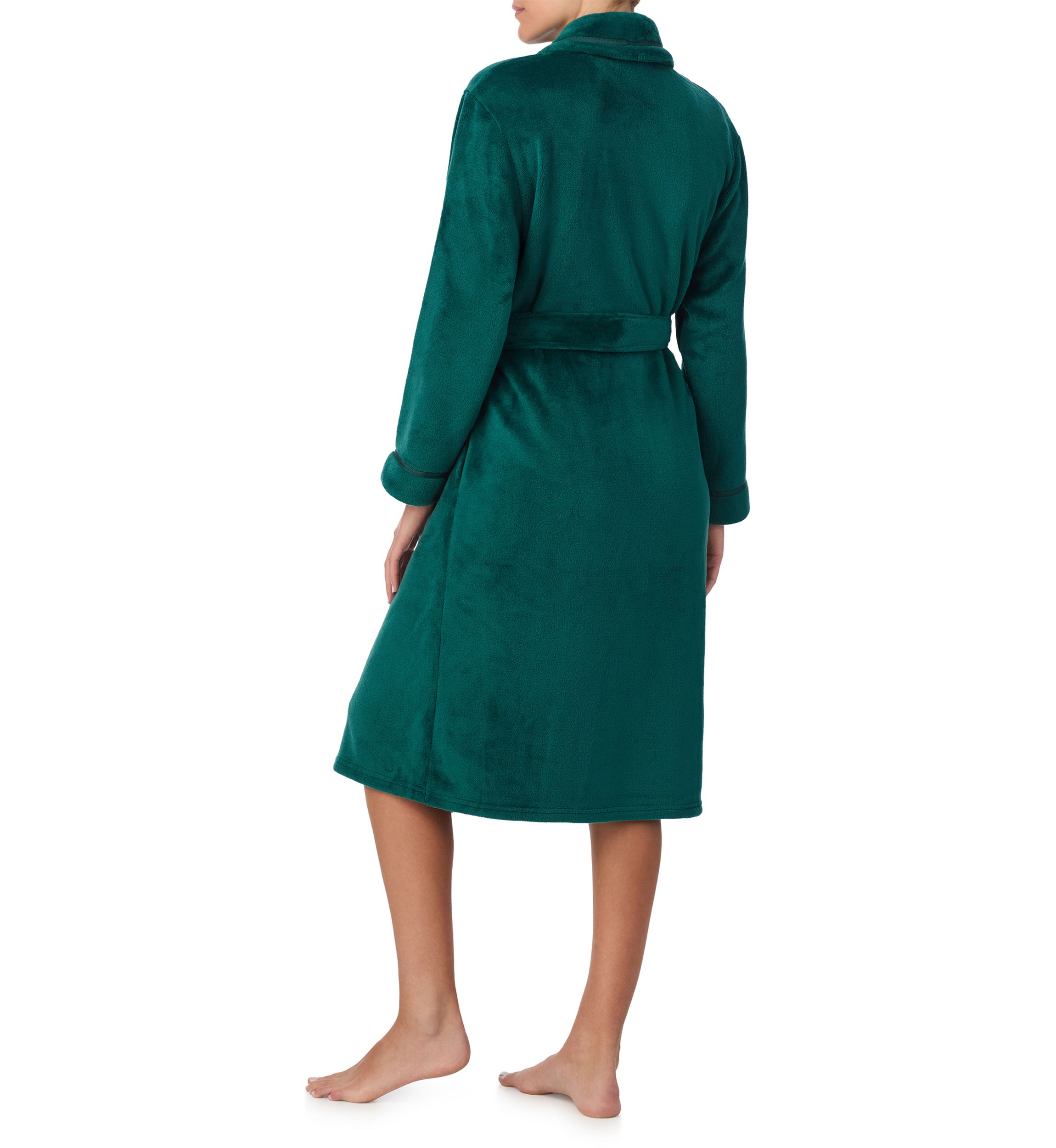 Womens Long Shawl Robe 