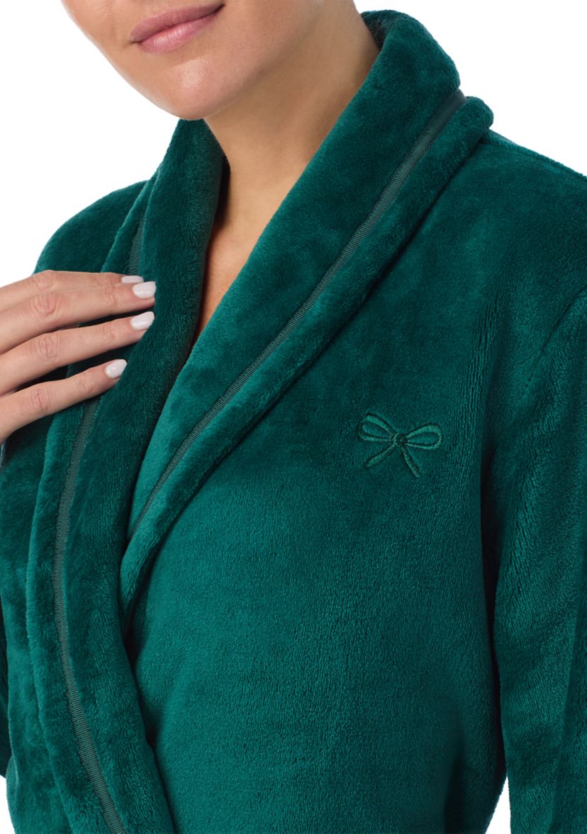Womens Long Shawl Robe 