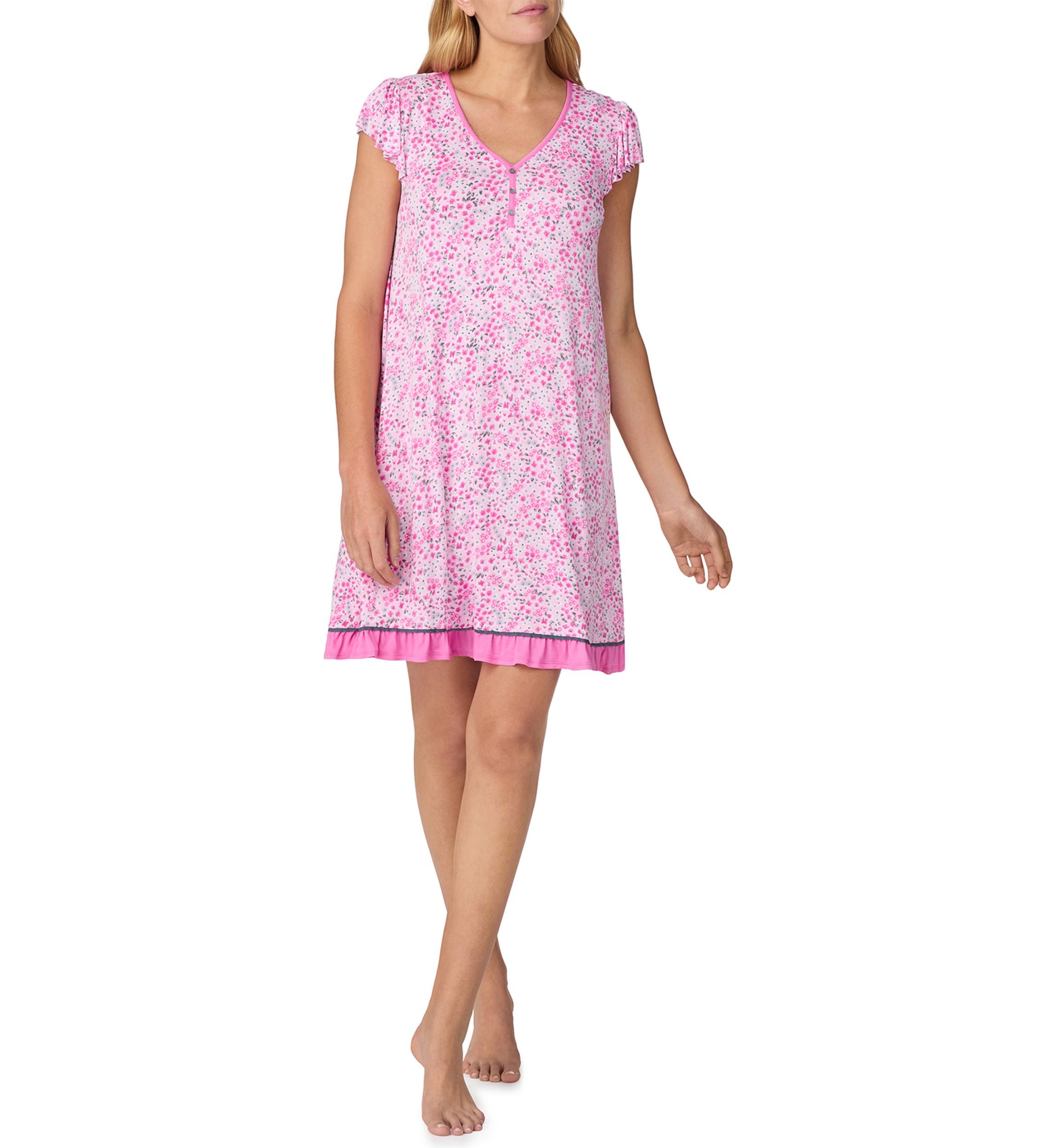 Womens Short Sleeve Chemise