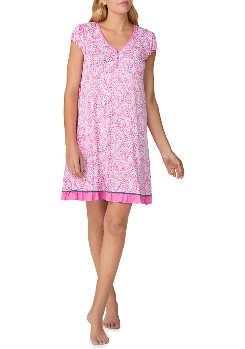 Womens Short Sleeve Chemise