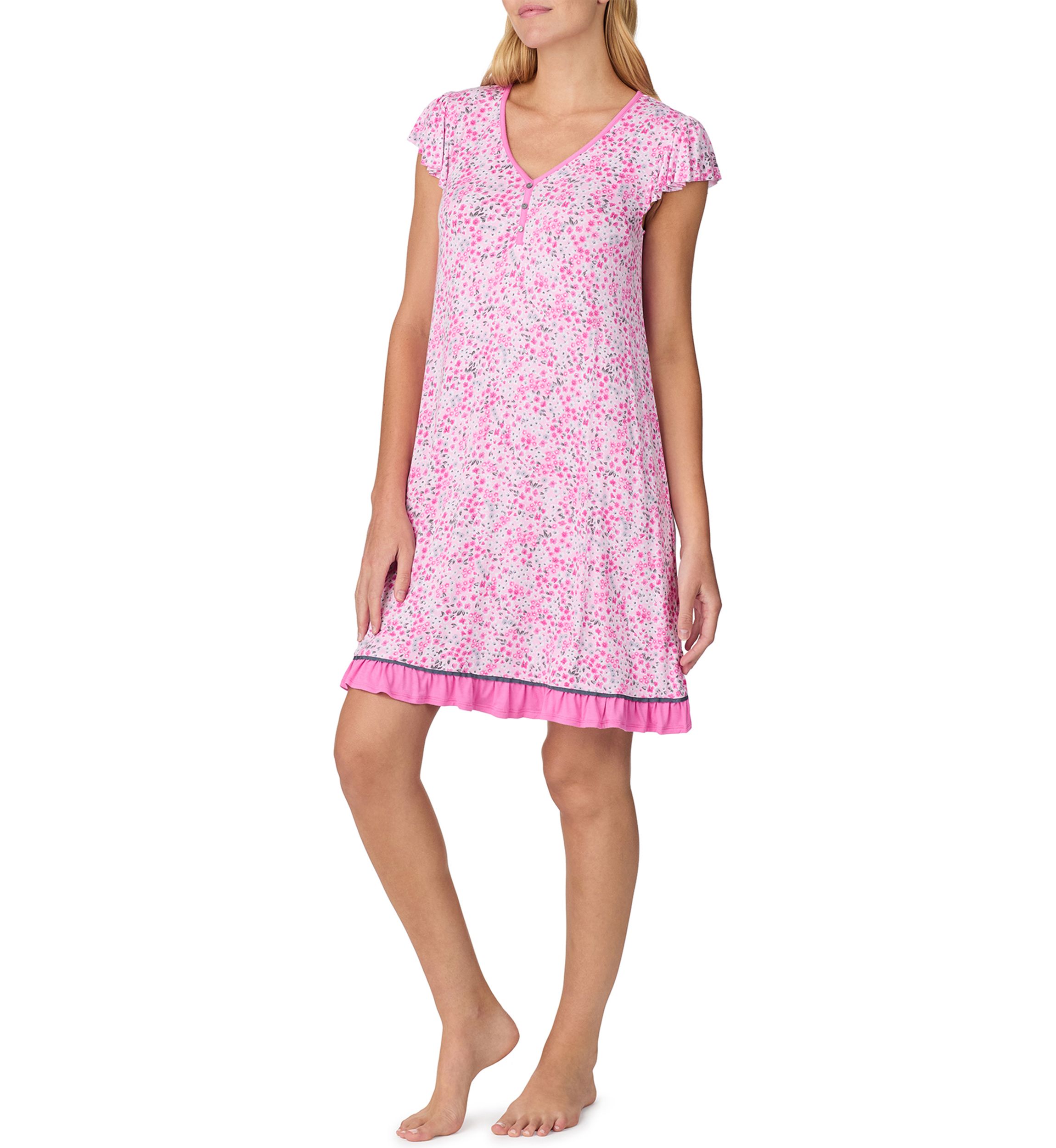 Womens Short Sleeve Chemise