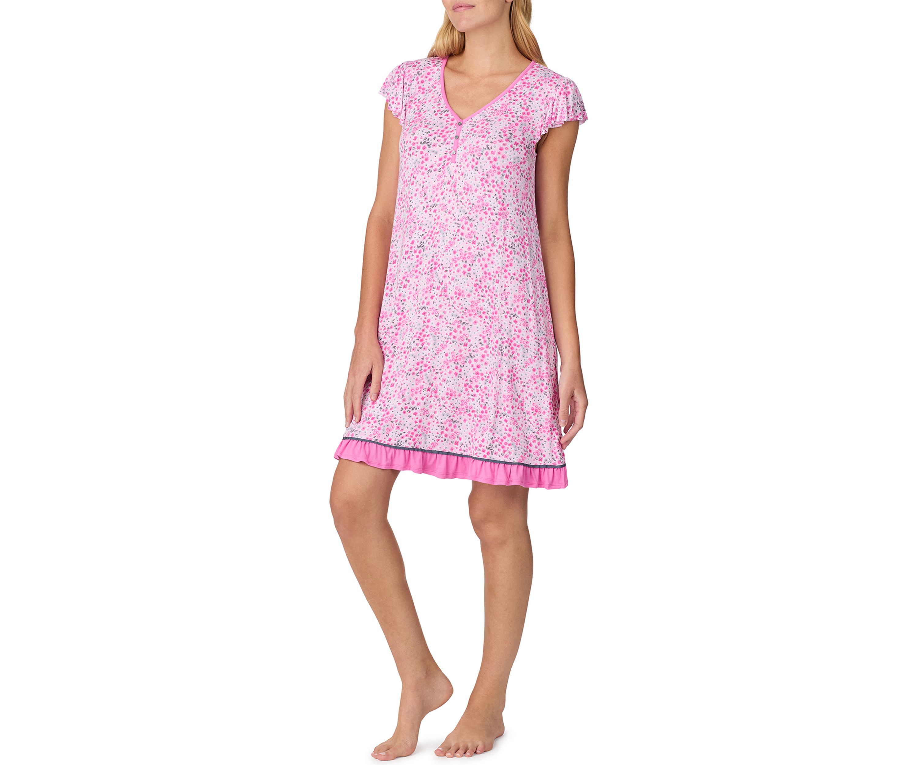 Womens Short Sleeve Chemise