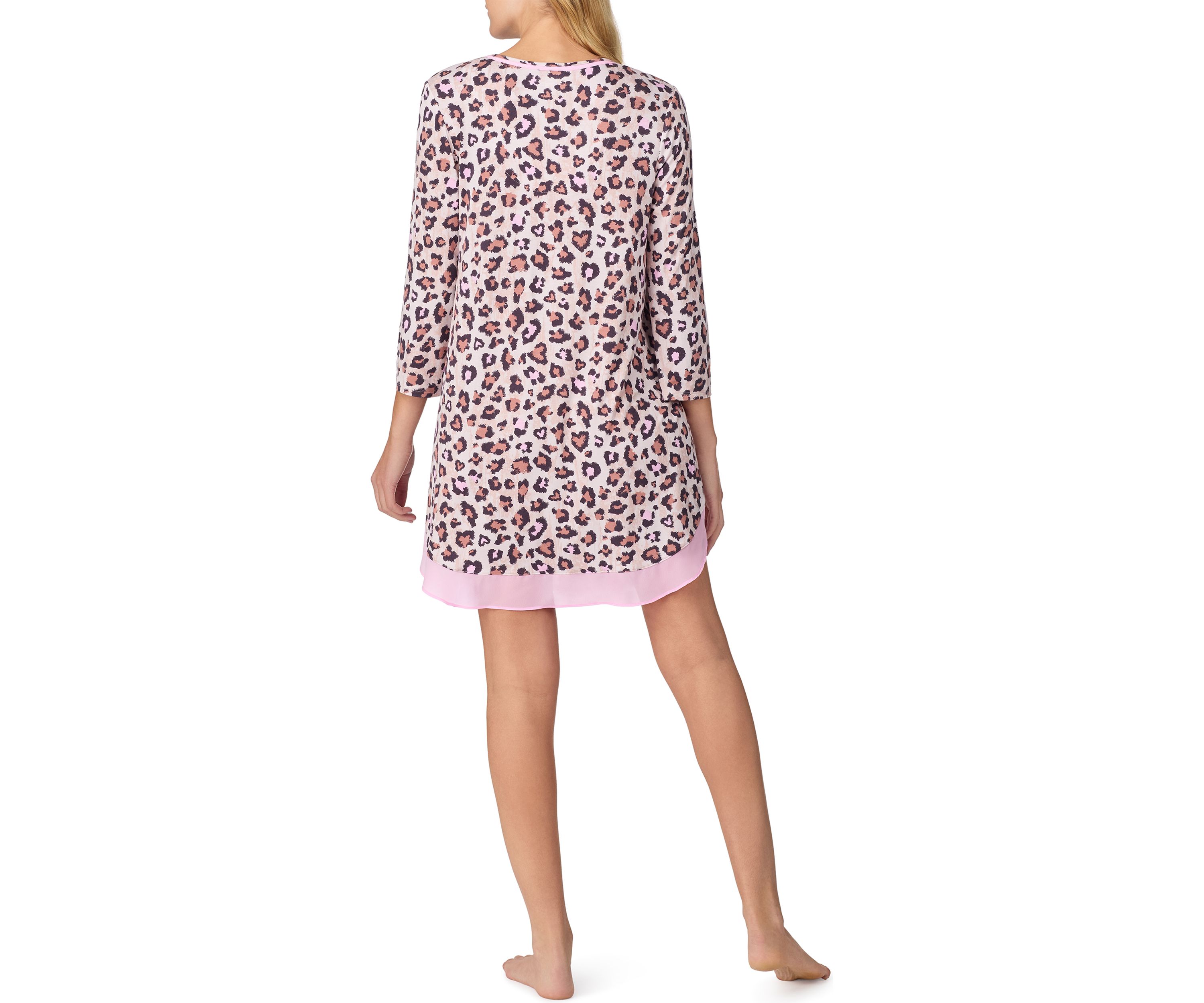Womens 3/4 Sleeve Chemise