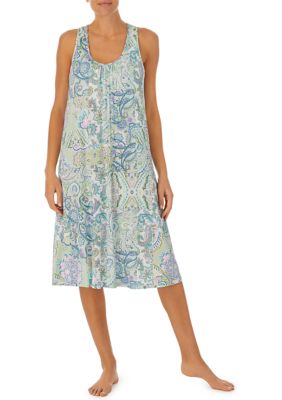 Ellen tracy 2024 sleeveless nightgown