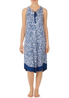 Ellen tracy sleeveless discount nightgown