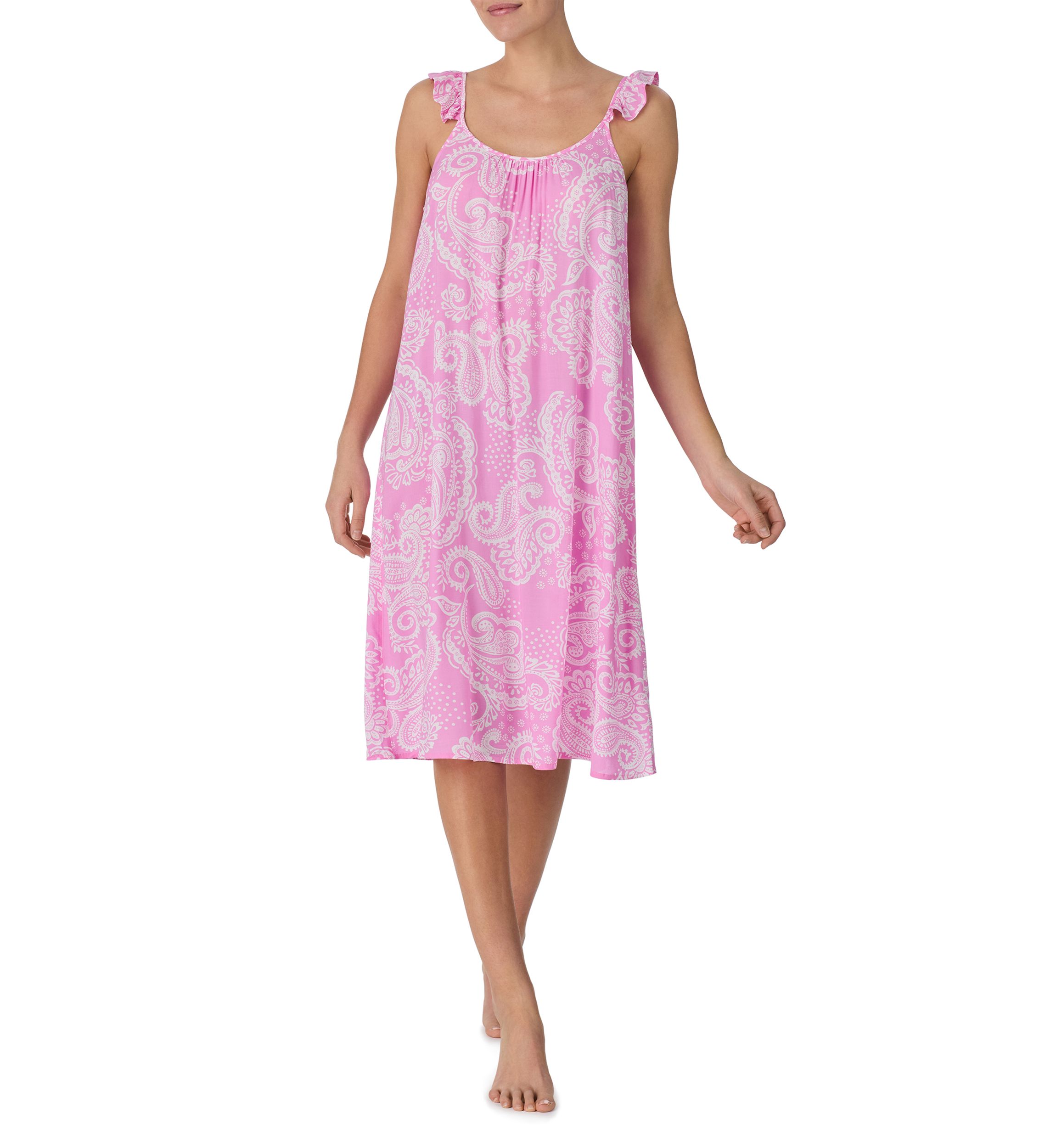 Sleeveless Midi Nightgown 