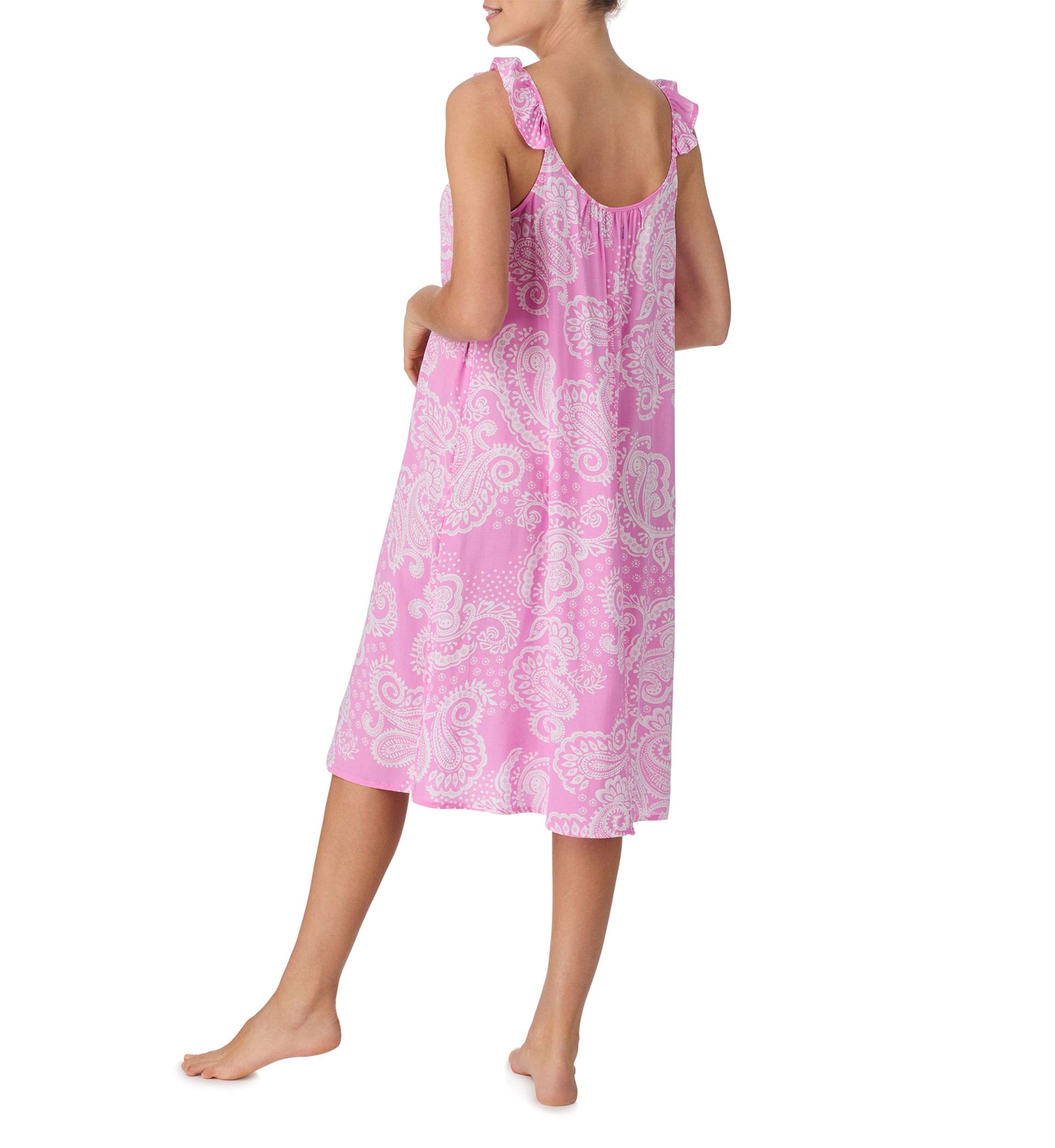 Sleeveless Midi Nightgown 