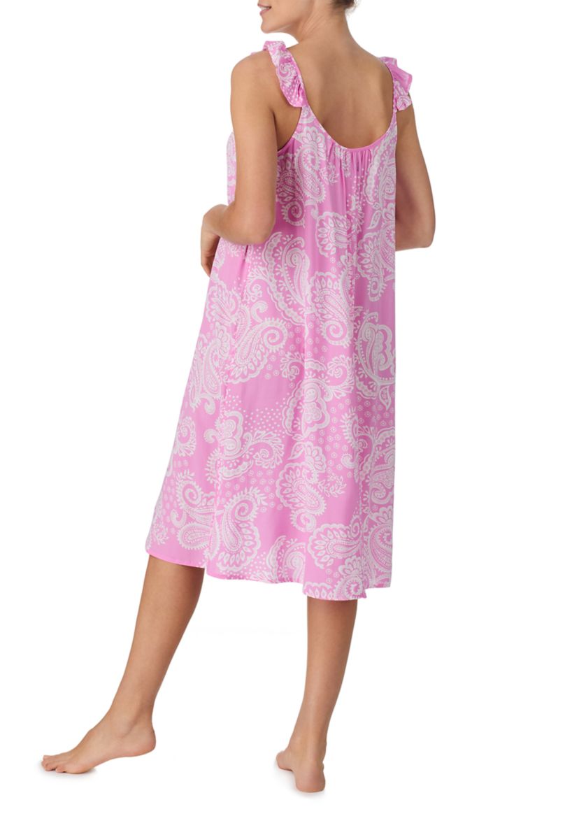 Sleeveless Midi Nightgown 