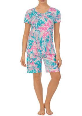 Ellen Tracy Women s Bermuda Short Pajama Set belk