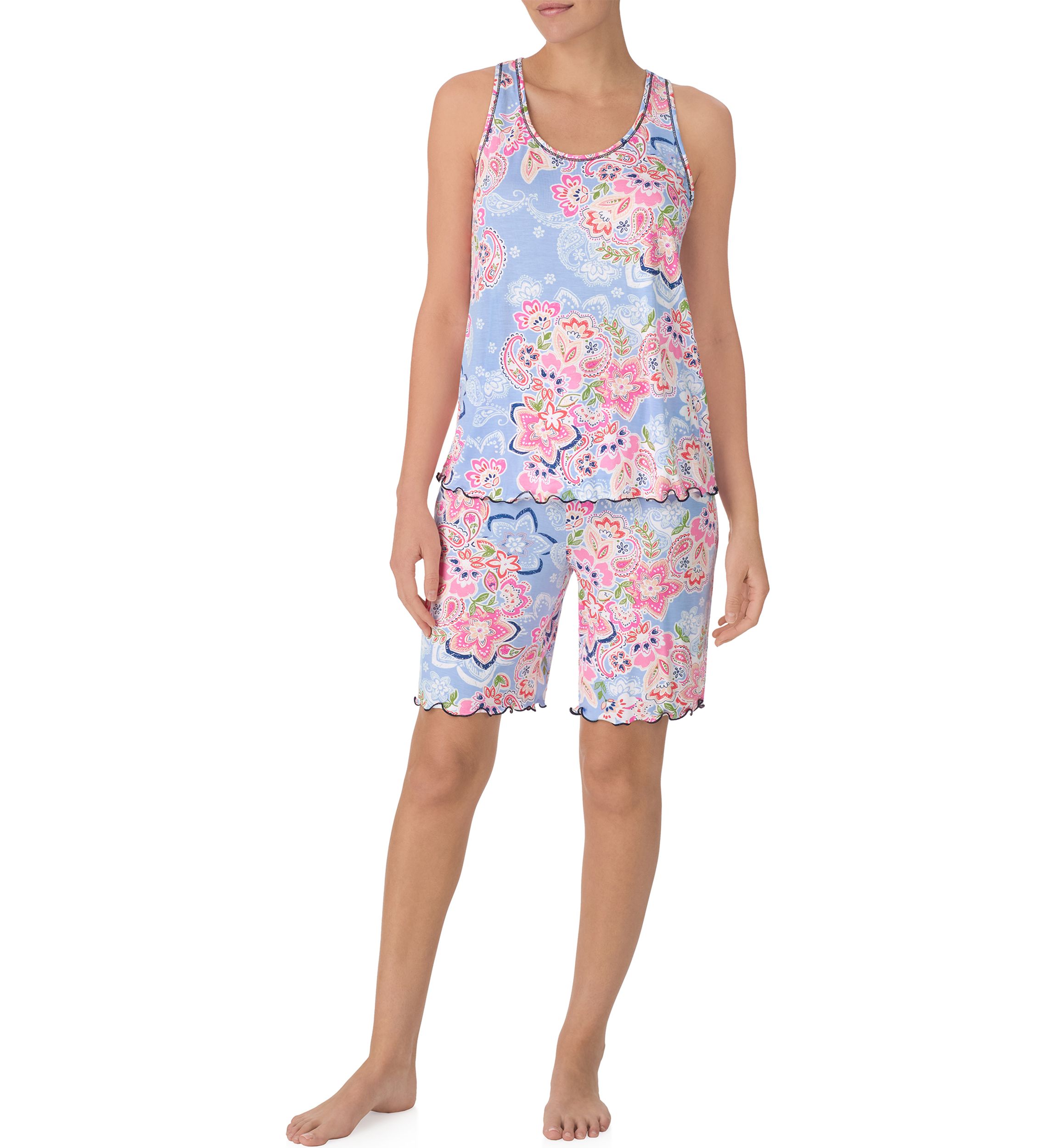 Printed Bermuda Pajama Set