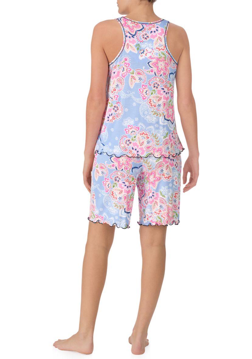 Printed Bermuda Pajama Set