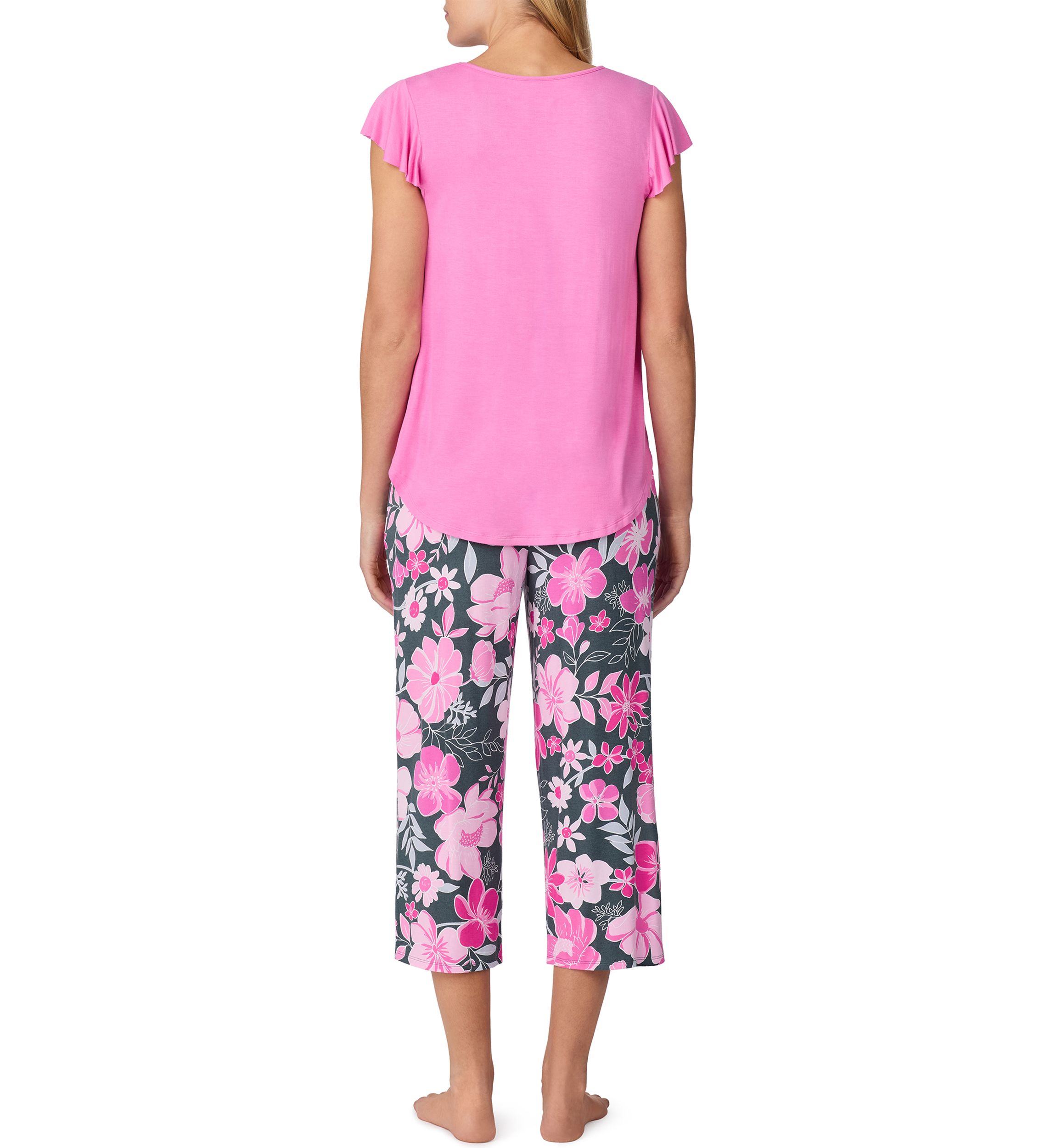 Womens Short Sleeve Pajama Set