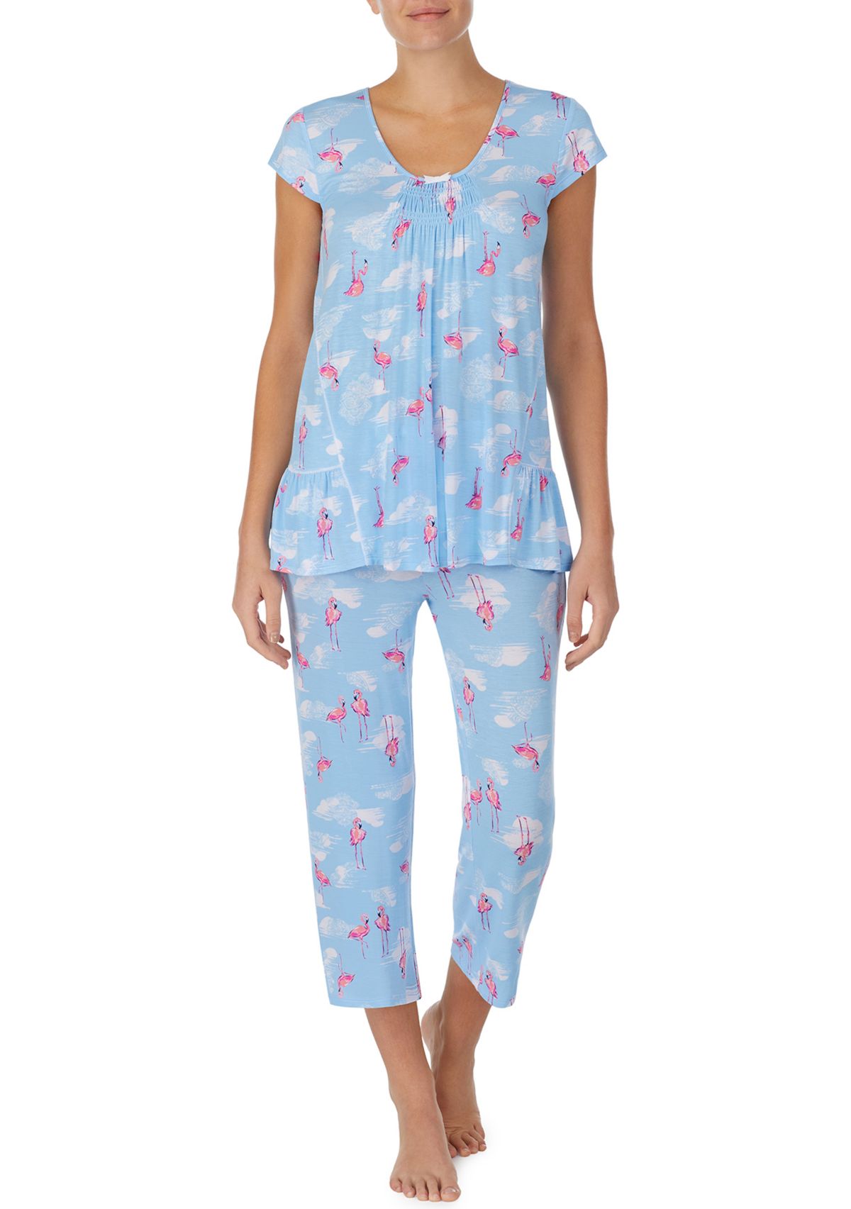 2 Piece Capri Pajama Set