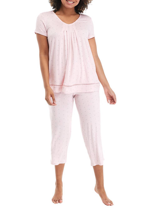 Cropped Pajama Set 