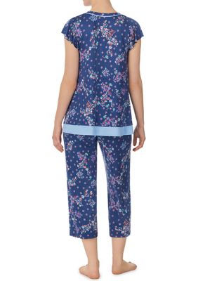 Ellen Tracy 2 Piece Printed Pajama Set belk