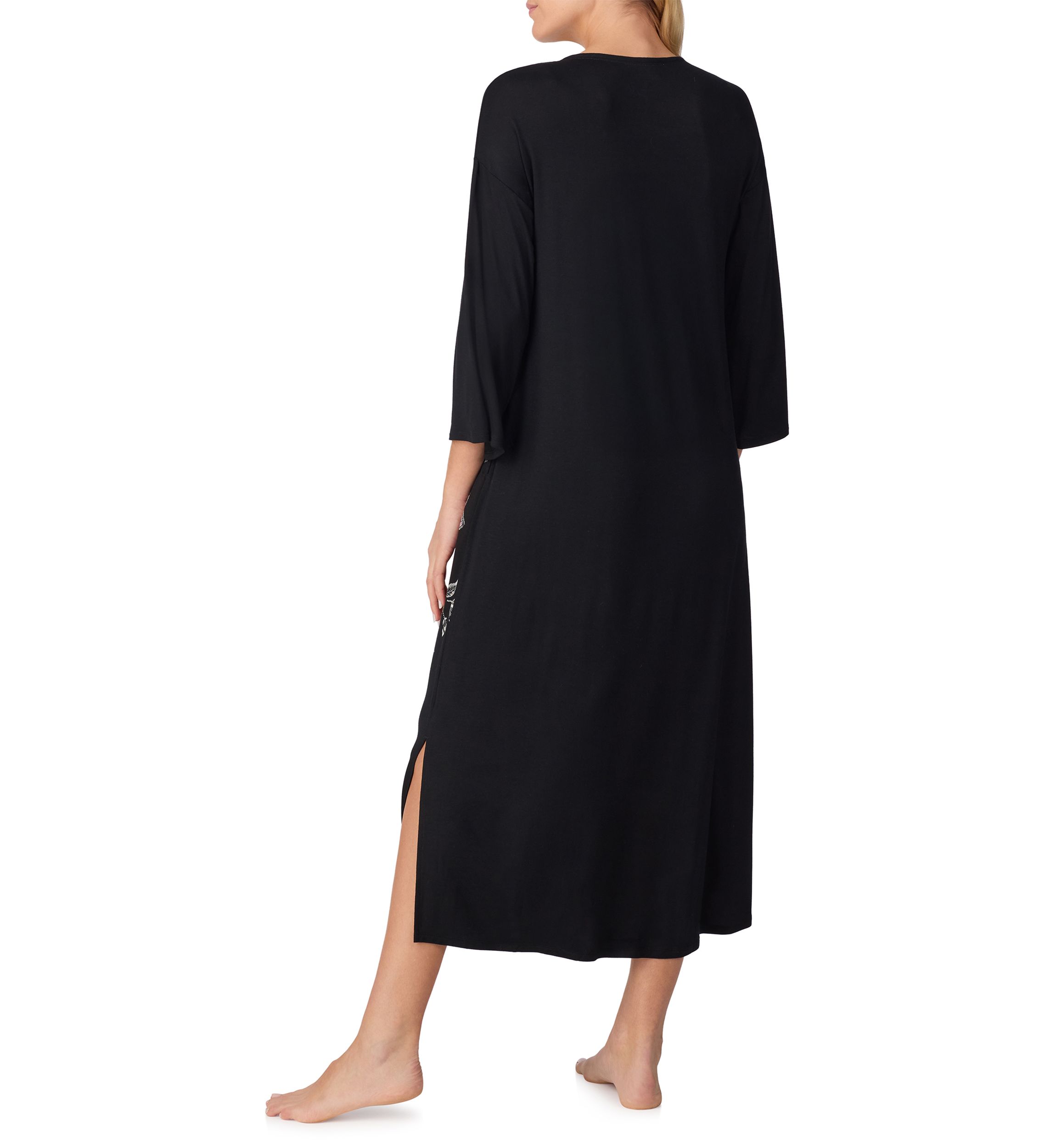 knee length dresses for ladies Women's Birthday Satin Long Pajama Set main image 1