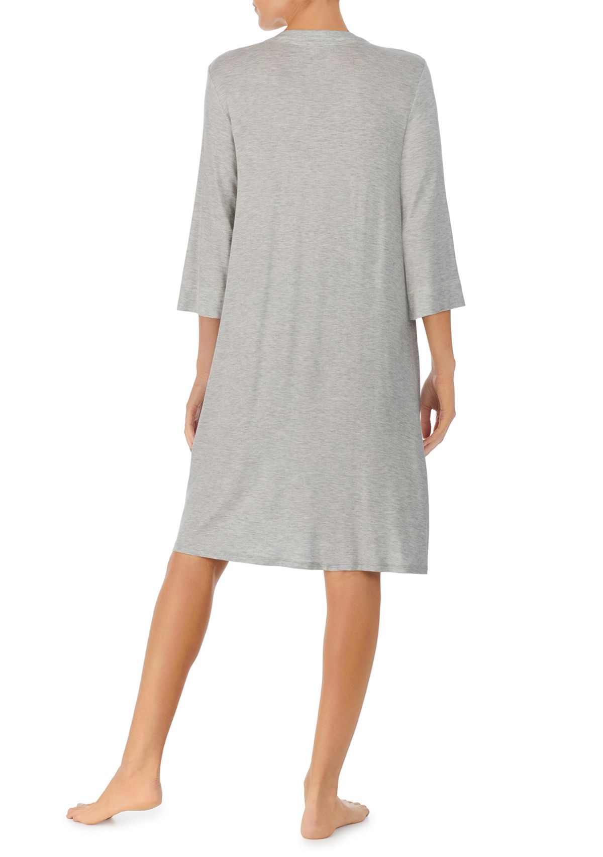3/4 Sleeve Zip Robe 