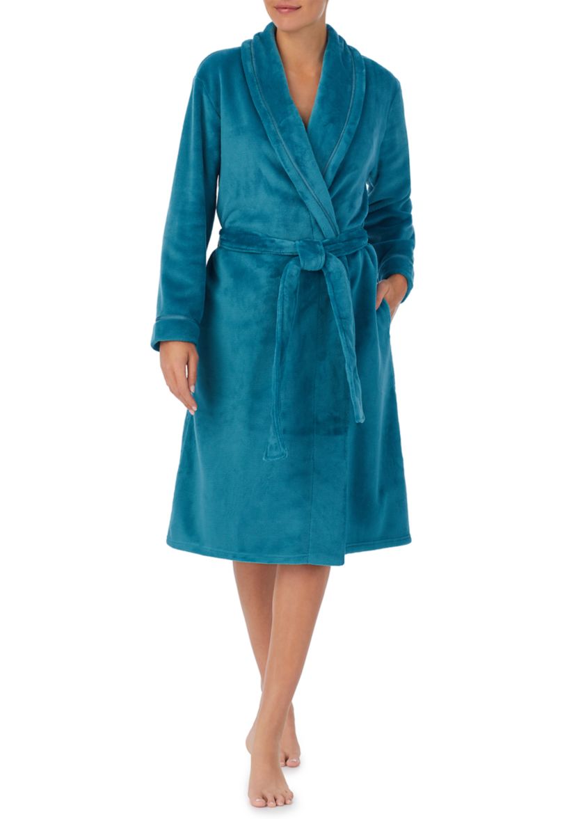 Womens Plush Long Robe