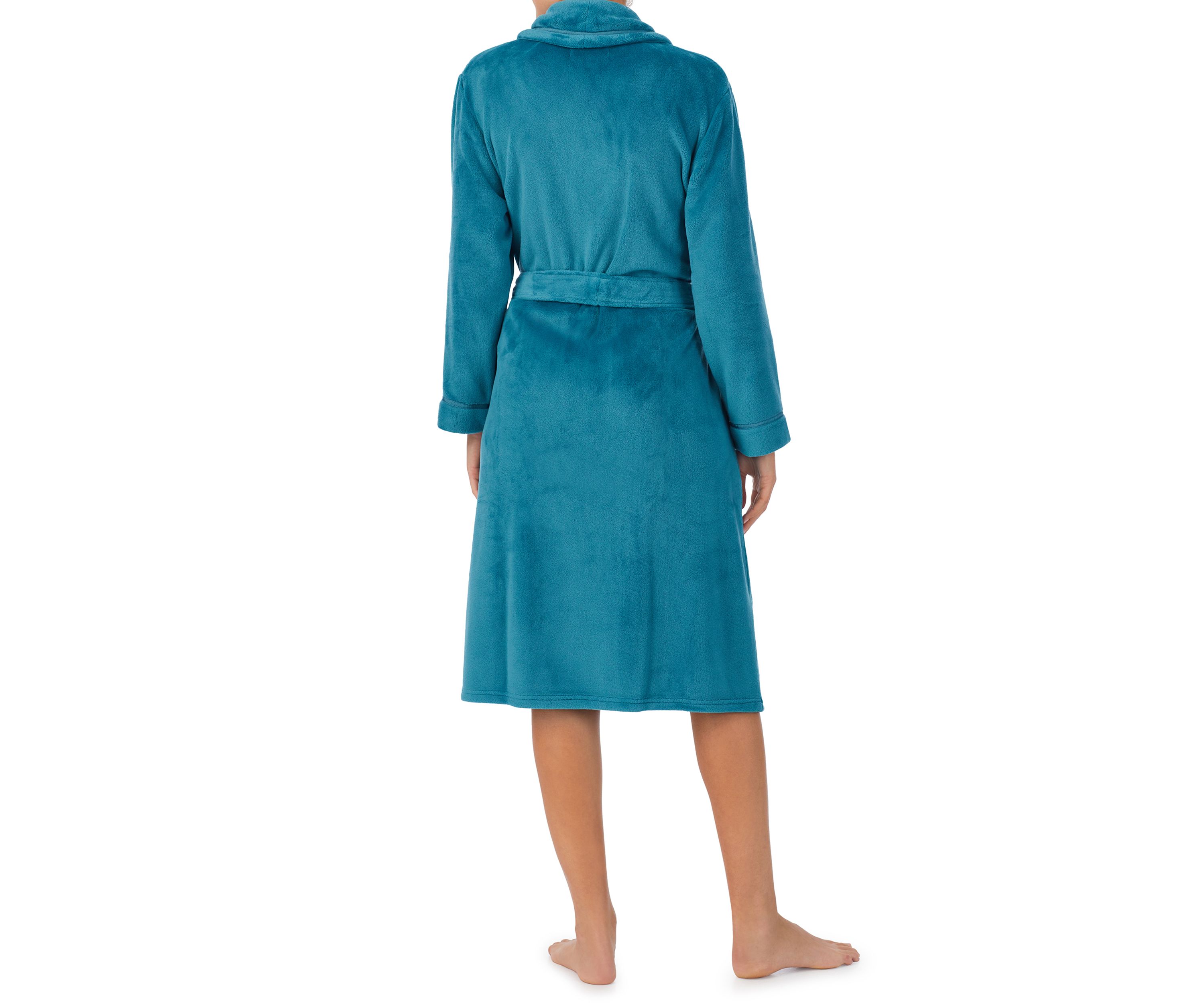 Womens Plush Long Robe