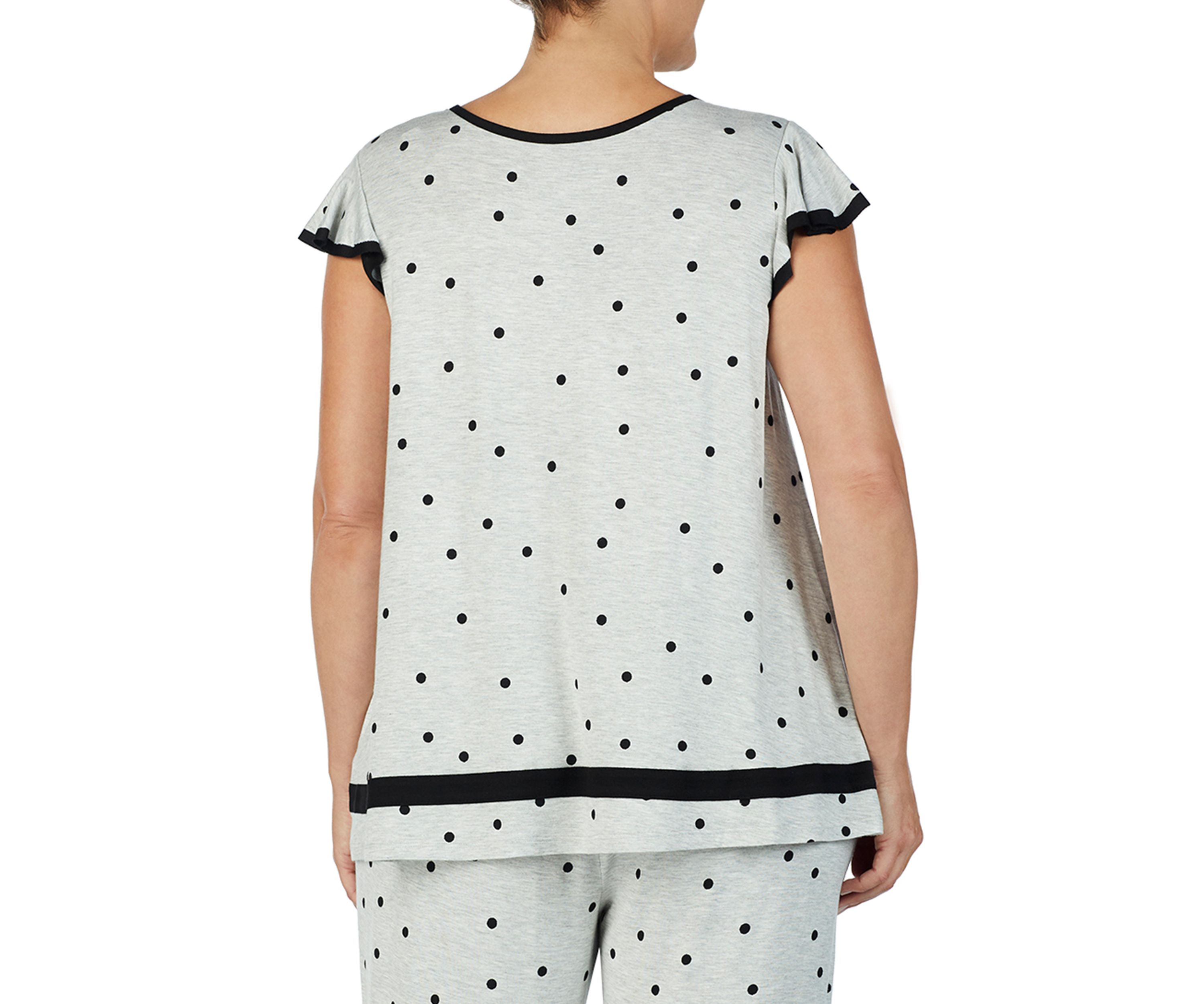 Plus Size Flutter Sleeve Top
