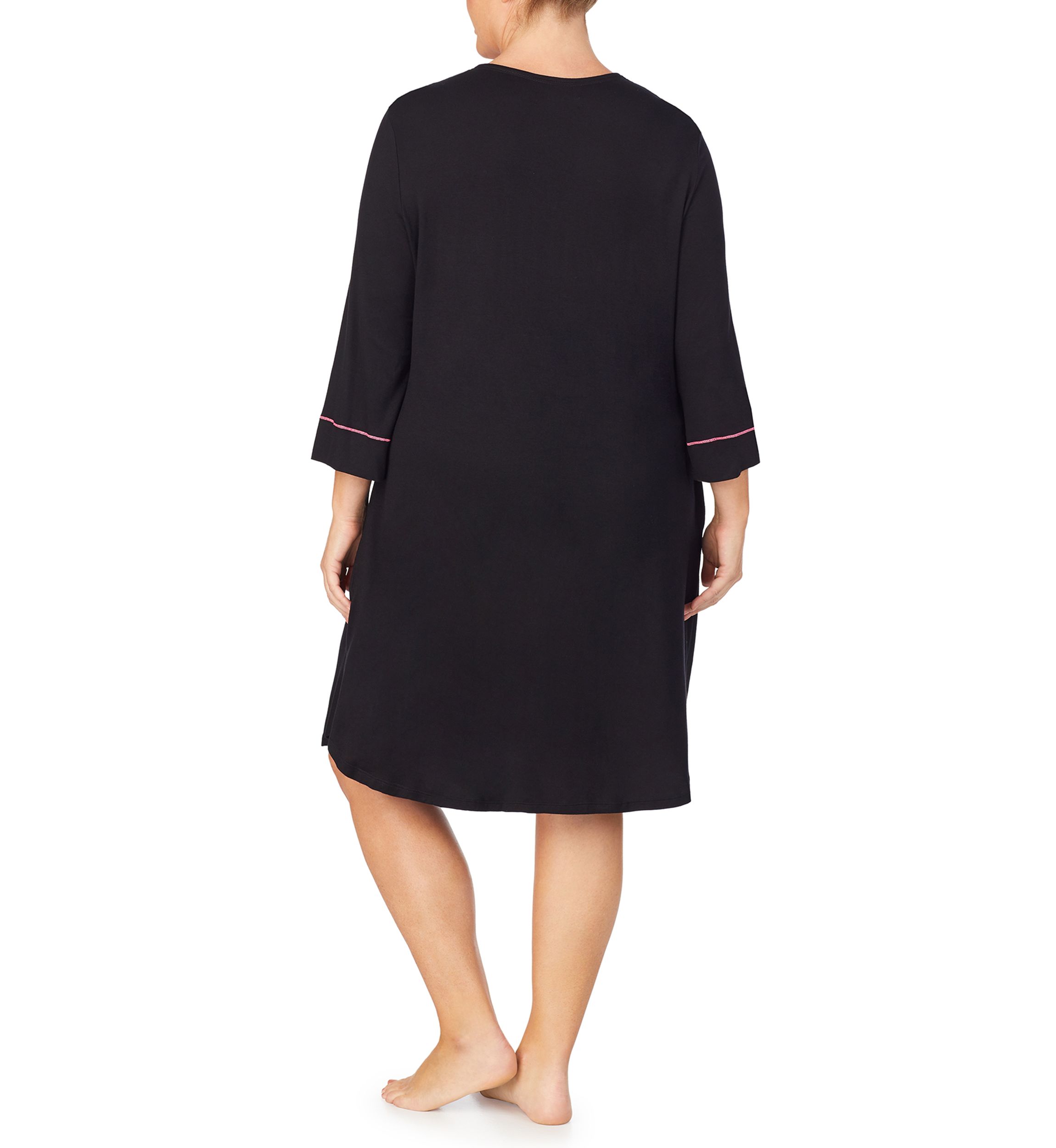 Plus Size Zip Front Robe