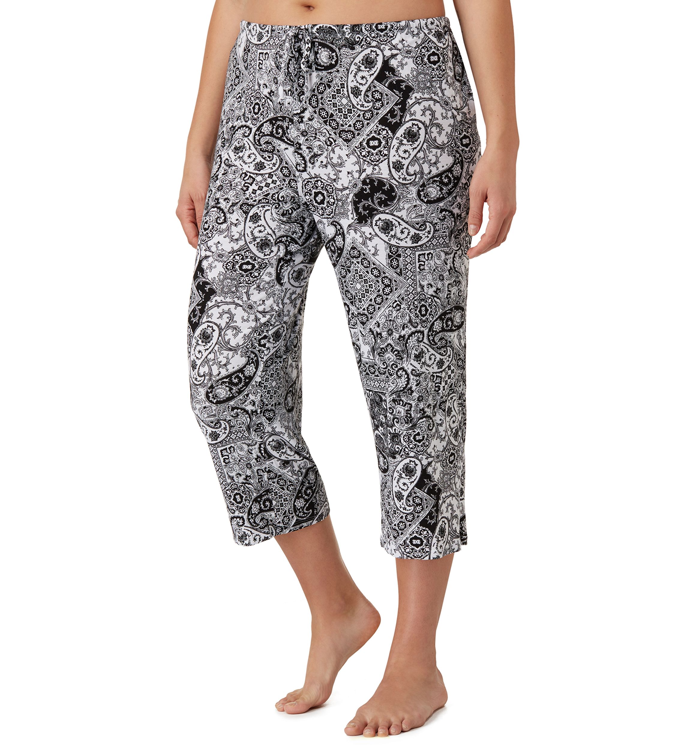 Plus Size Drawstring Lounge Capri