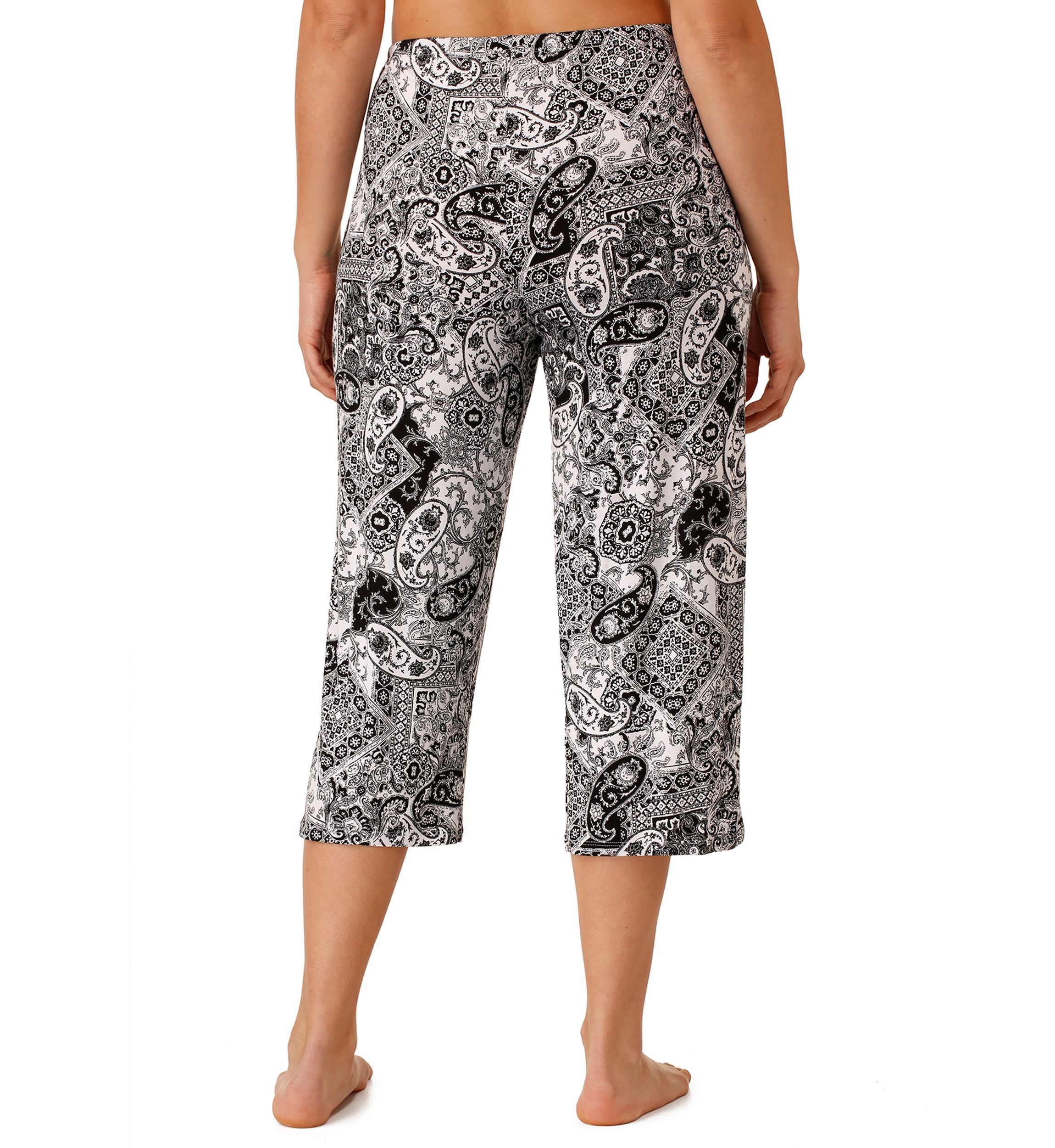 Plus Size Drawstring Lounge Capri