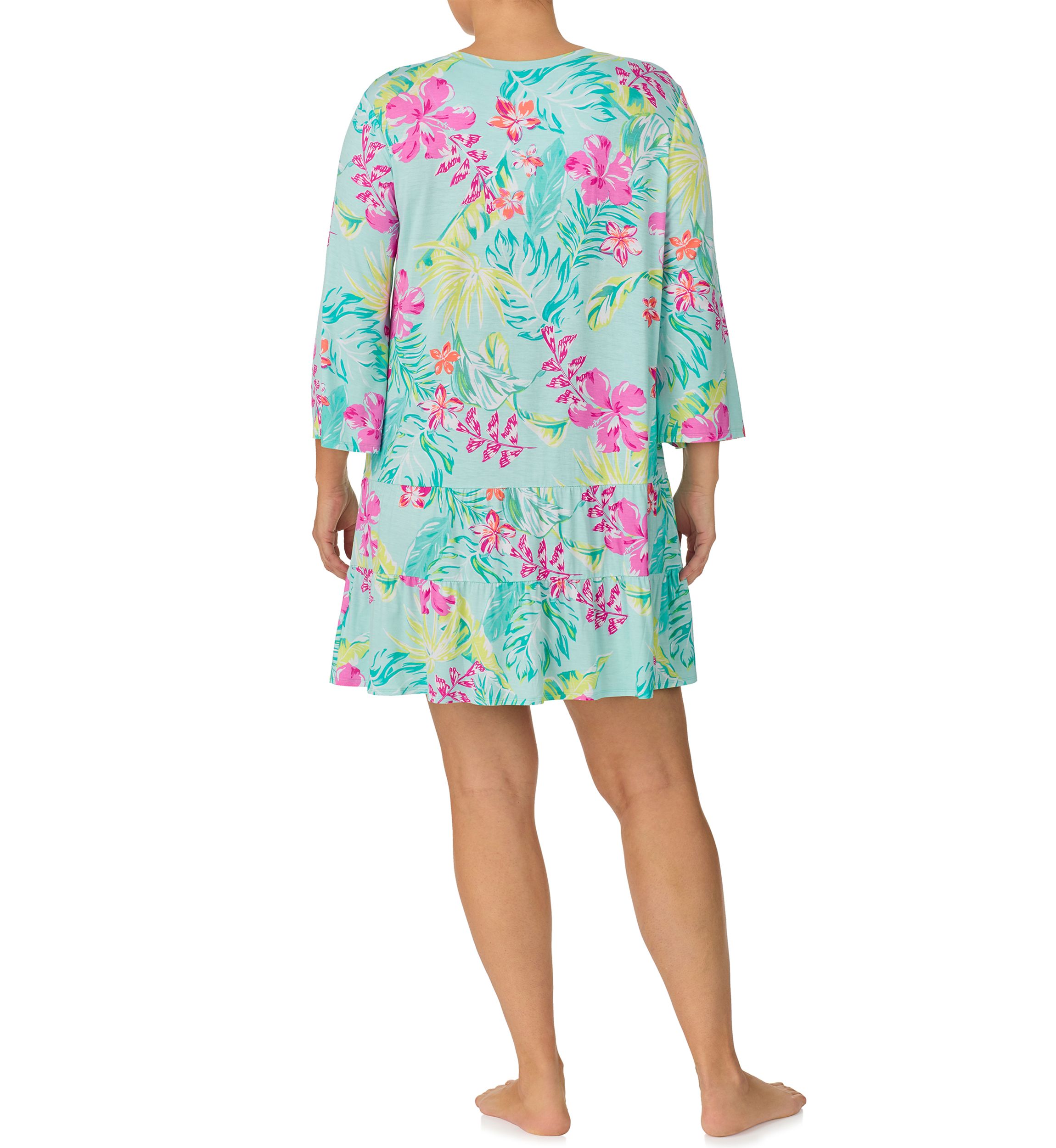 Plus Size Printed Tunic