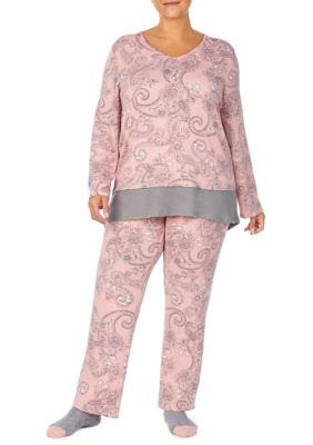 Ellen Tracy Plus Size 3 Piece Pajama Set | belk