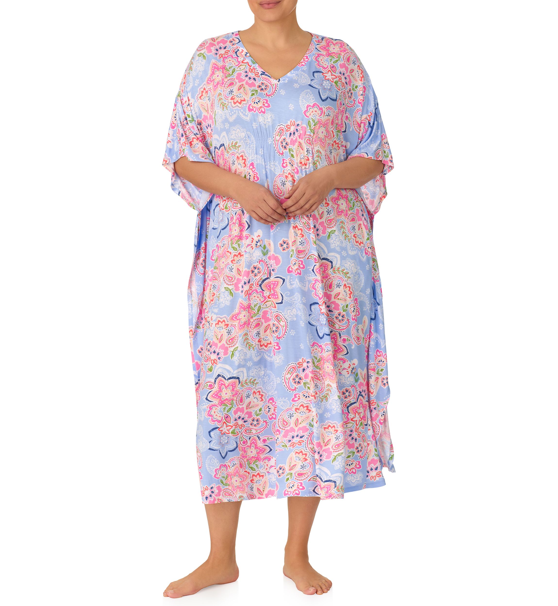 Plus Size Long Caftan