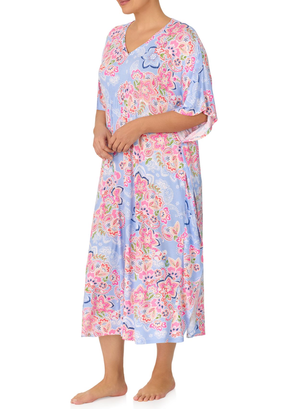 Plus Size Long Caftan