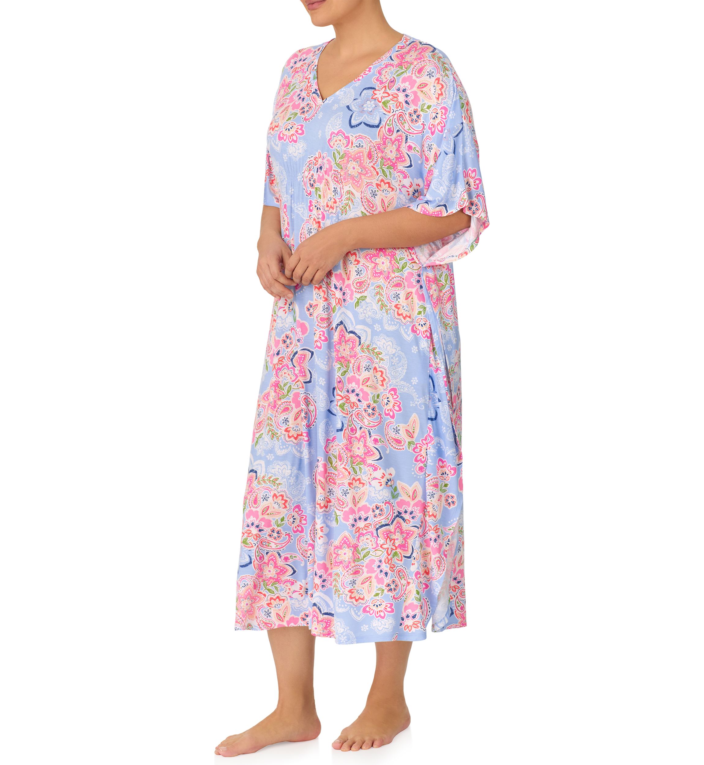 Plus Size Long Caftan