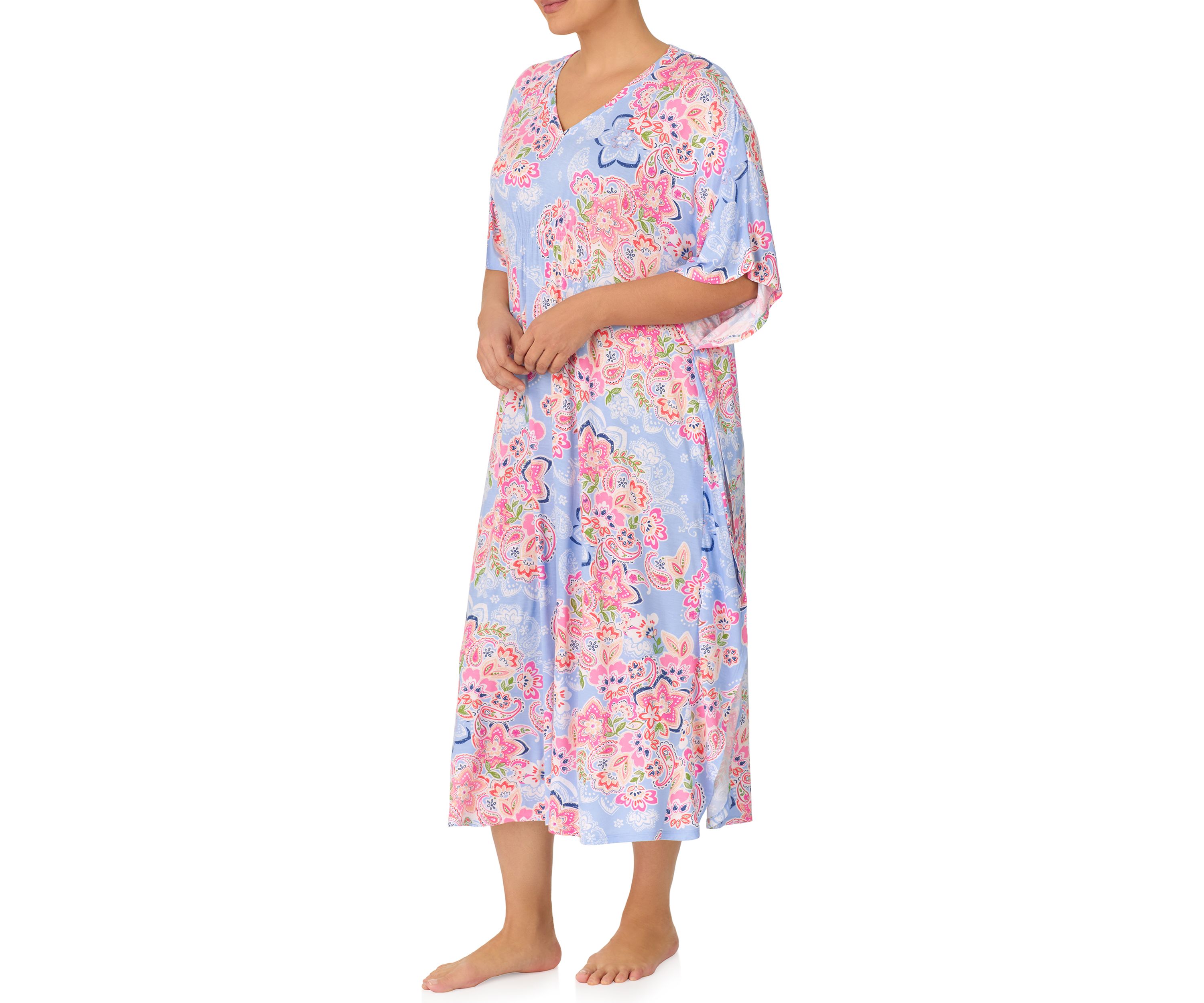 Plus Size Long Caftan