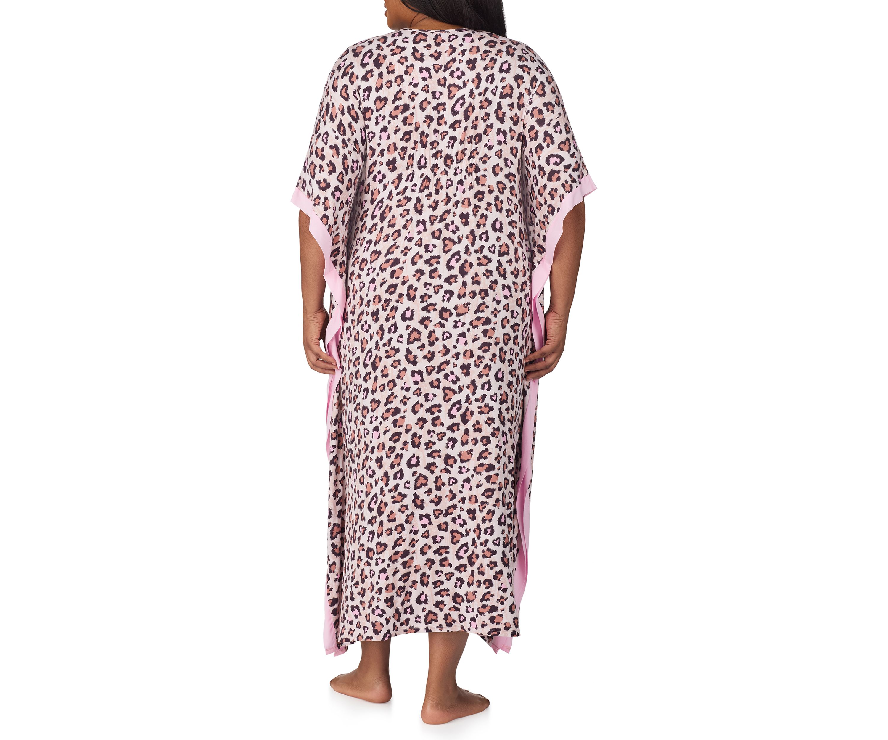 Plus Size Printed Caftan 